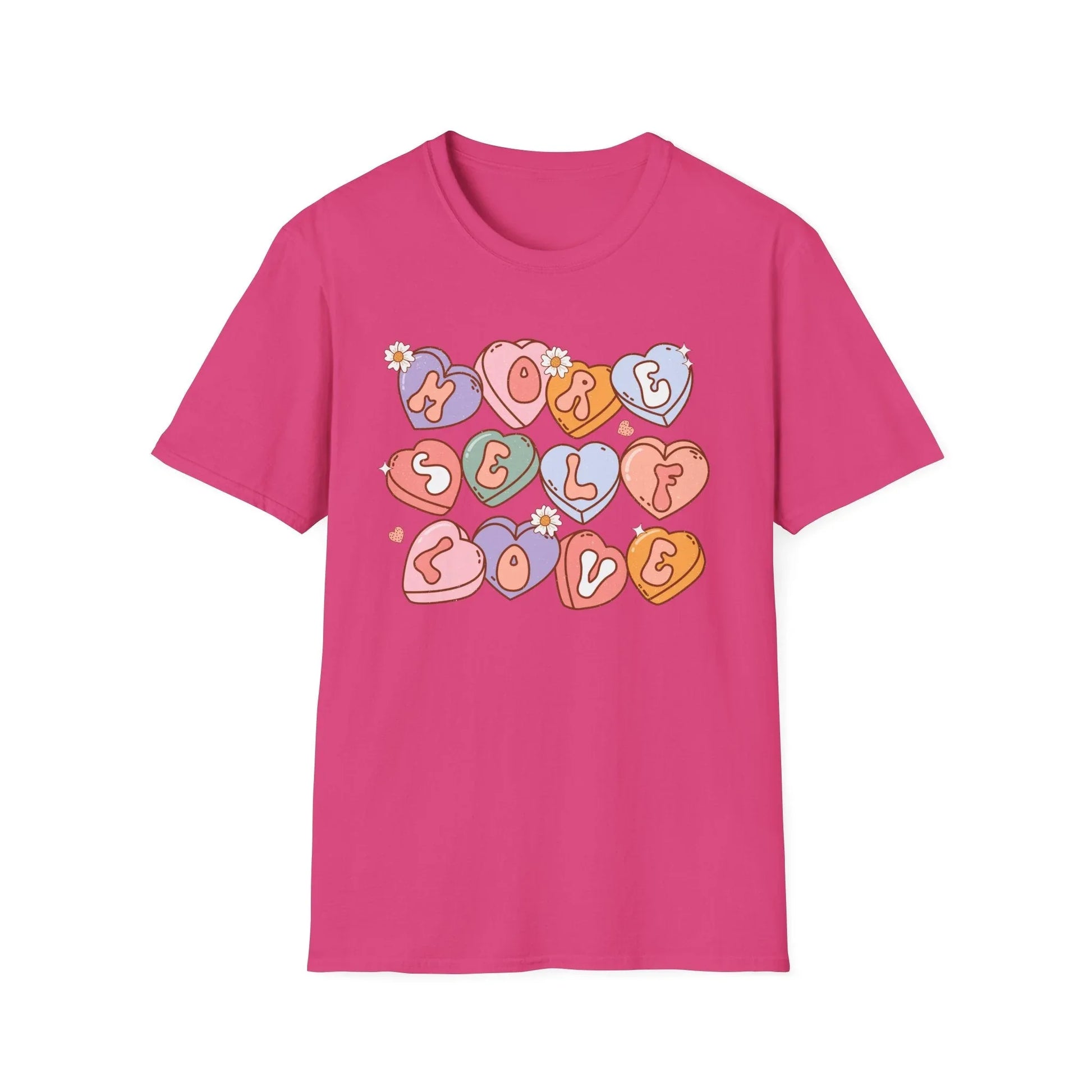 Self Love T-Shirt - S / Heliconia