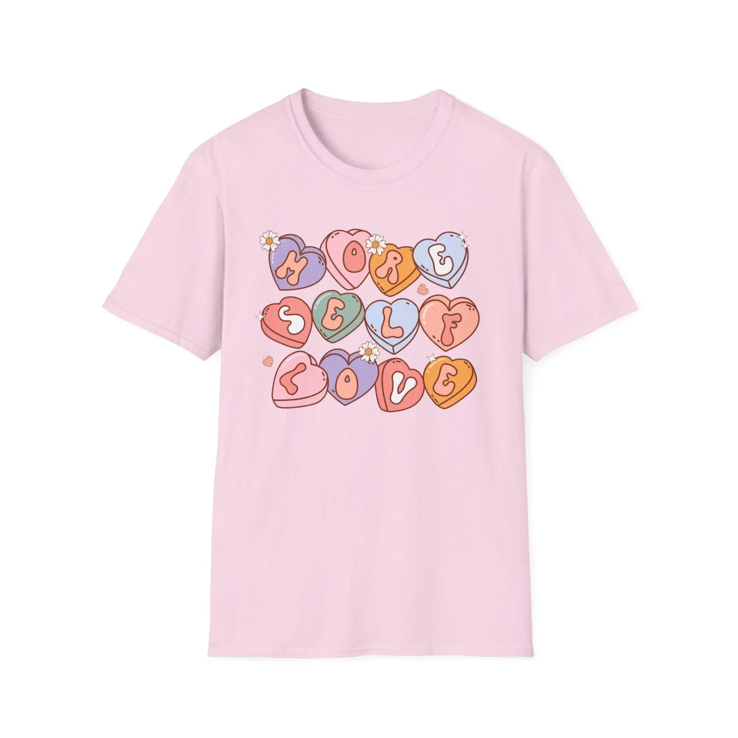 Self Love T-Shirt - S / Light Pink