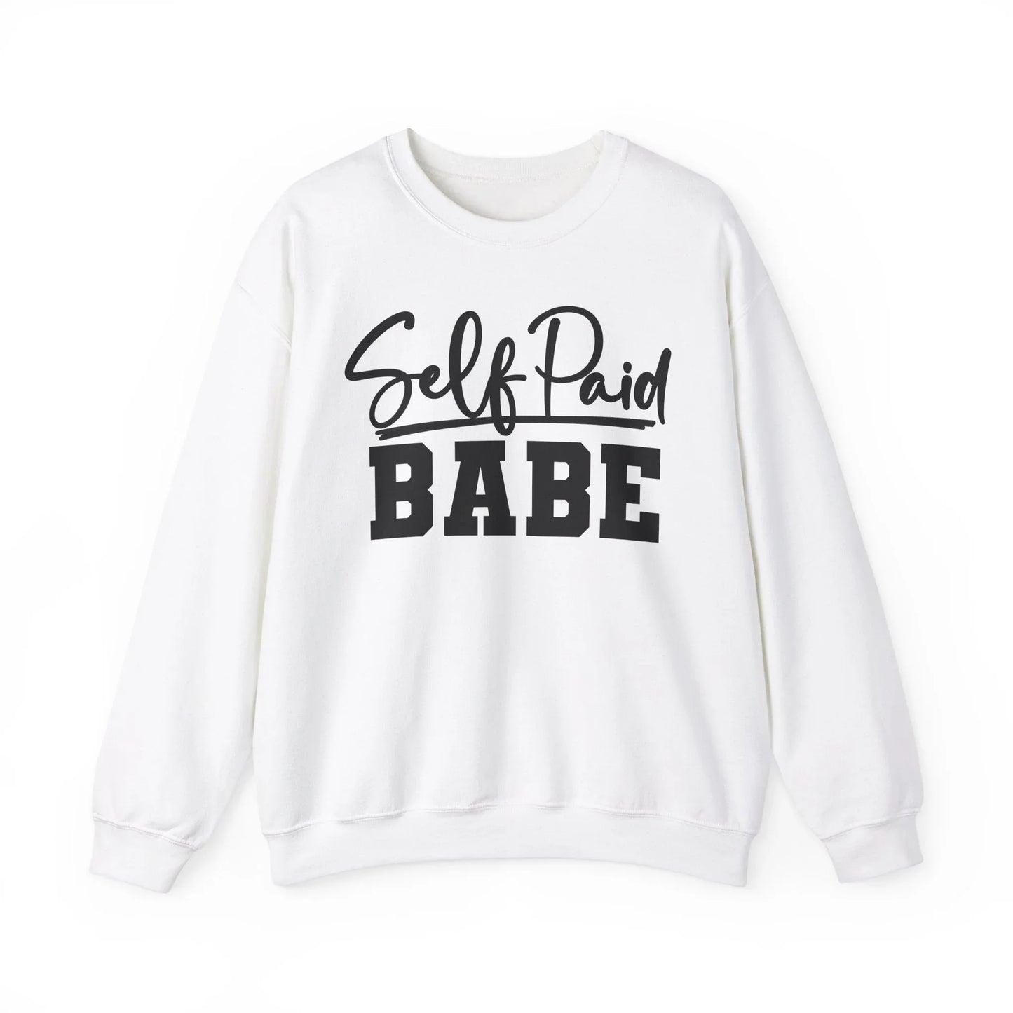 Self Paid Babe Sweatshirt - White / S