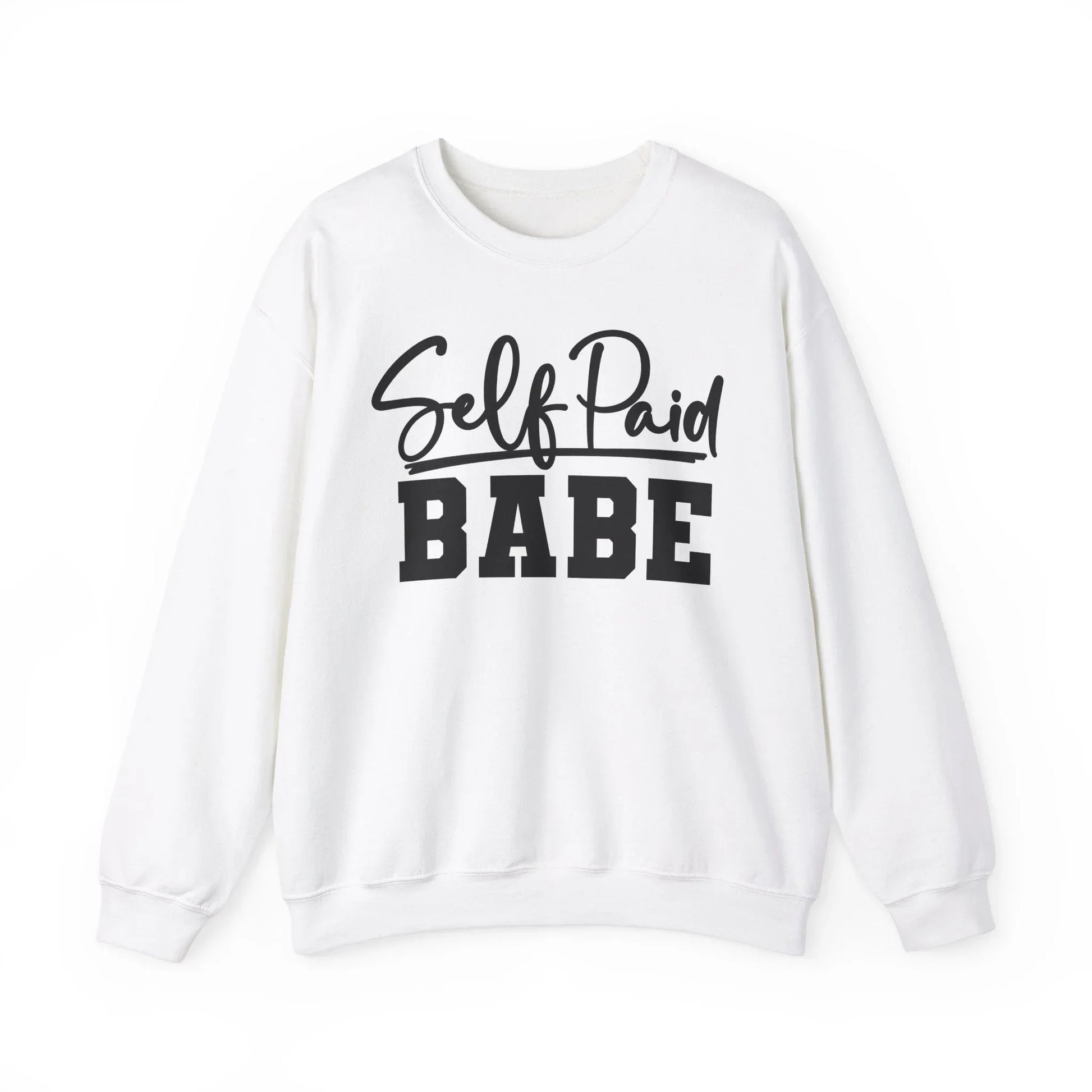 Self Paid Babe Sweatshirt - White / S