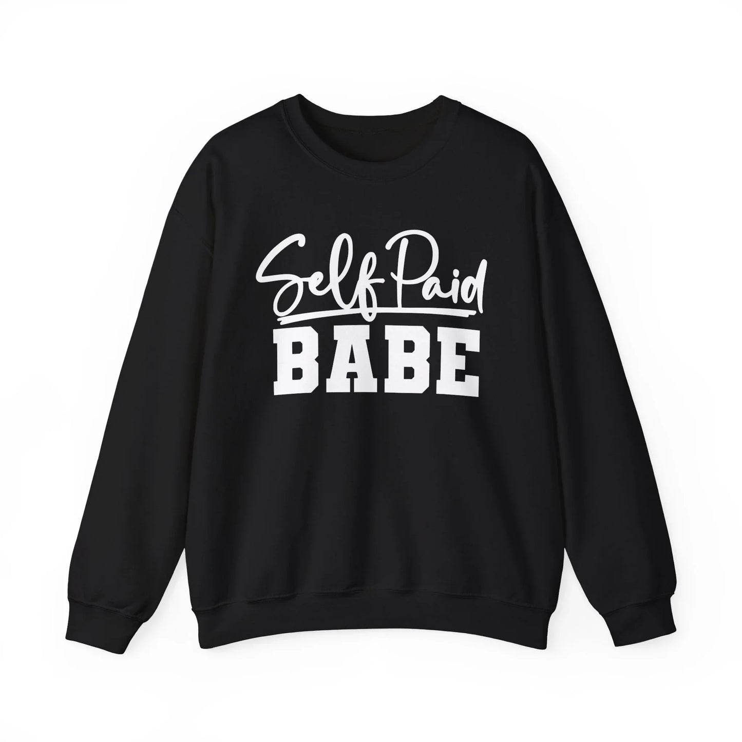 Self Paid Babe Sweatshirt - Black / S
