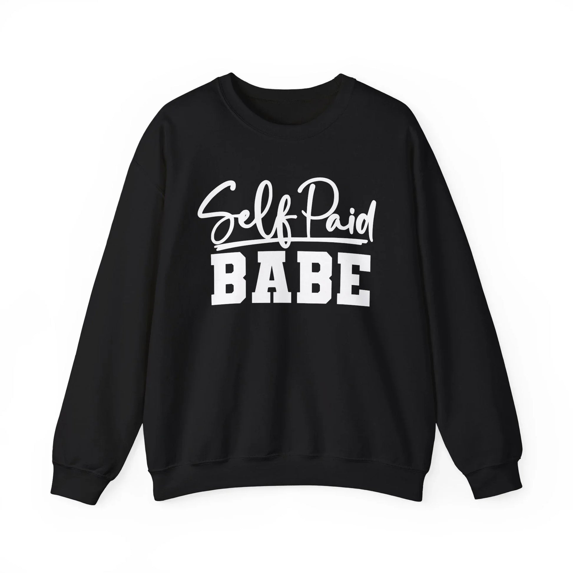 Self Paid Babe Sweatshirt - Black / S