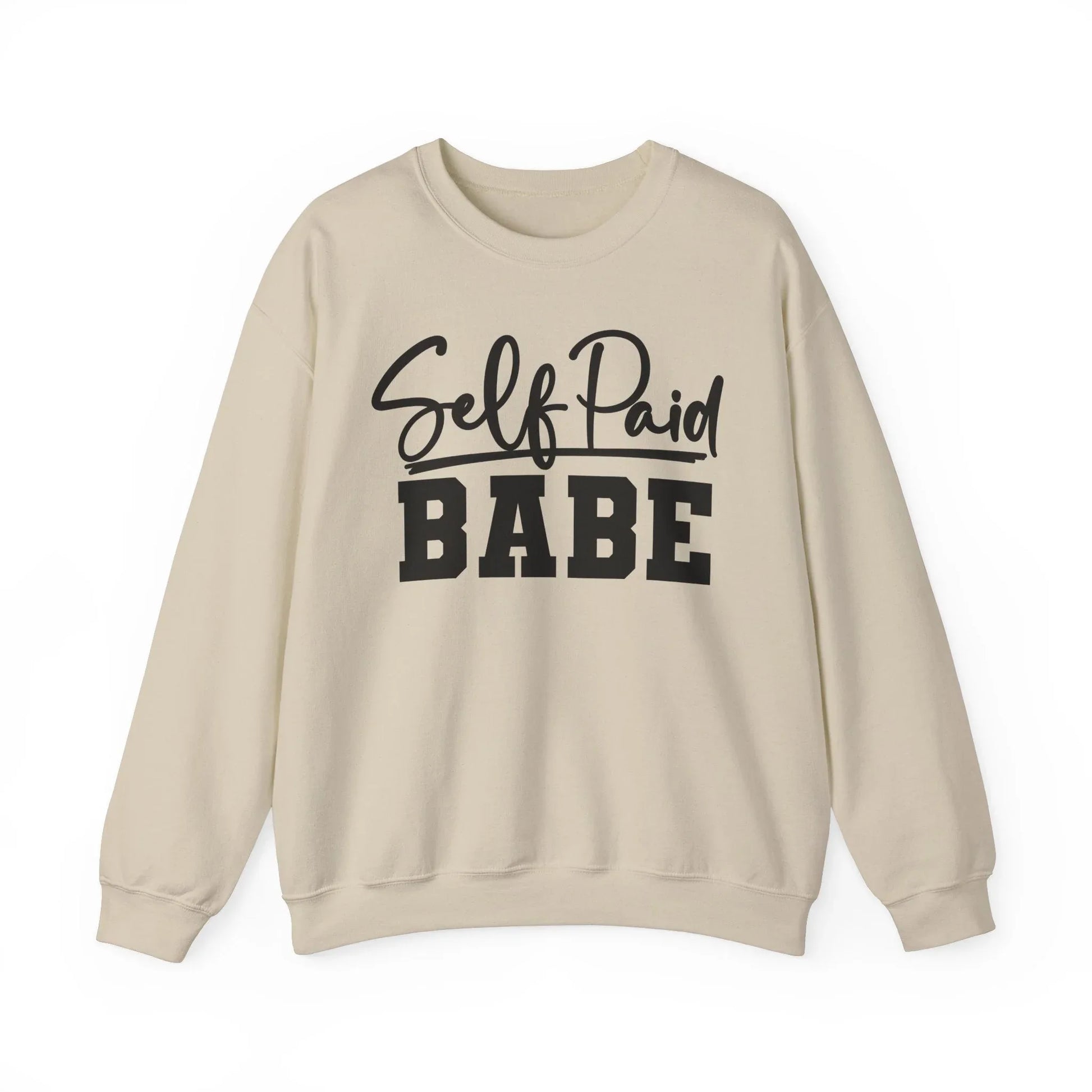 Self Paid Babe Sweatshirt - Sand / S