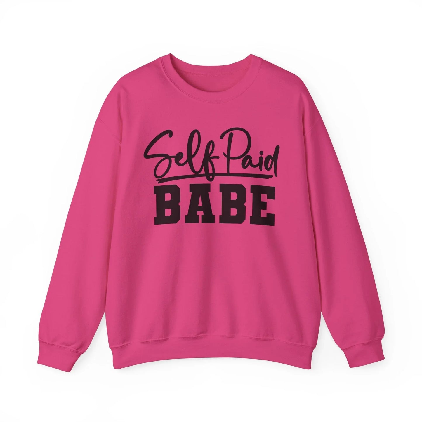 Self Paid Babe Sweatshirt - Heliconia / S