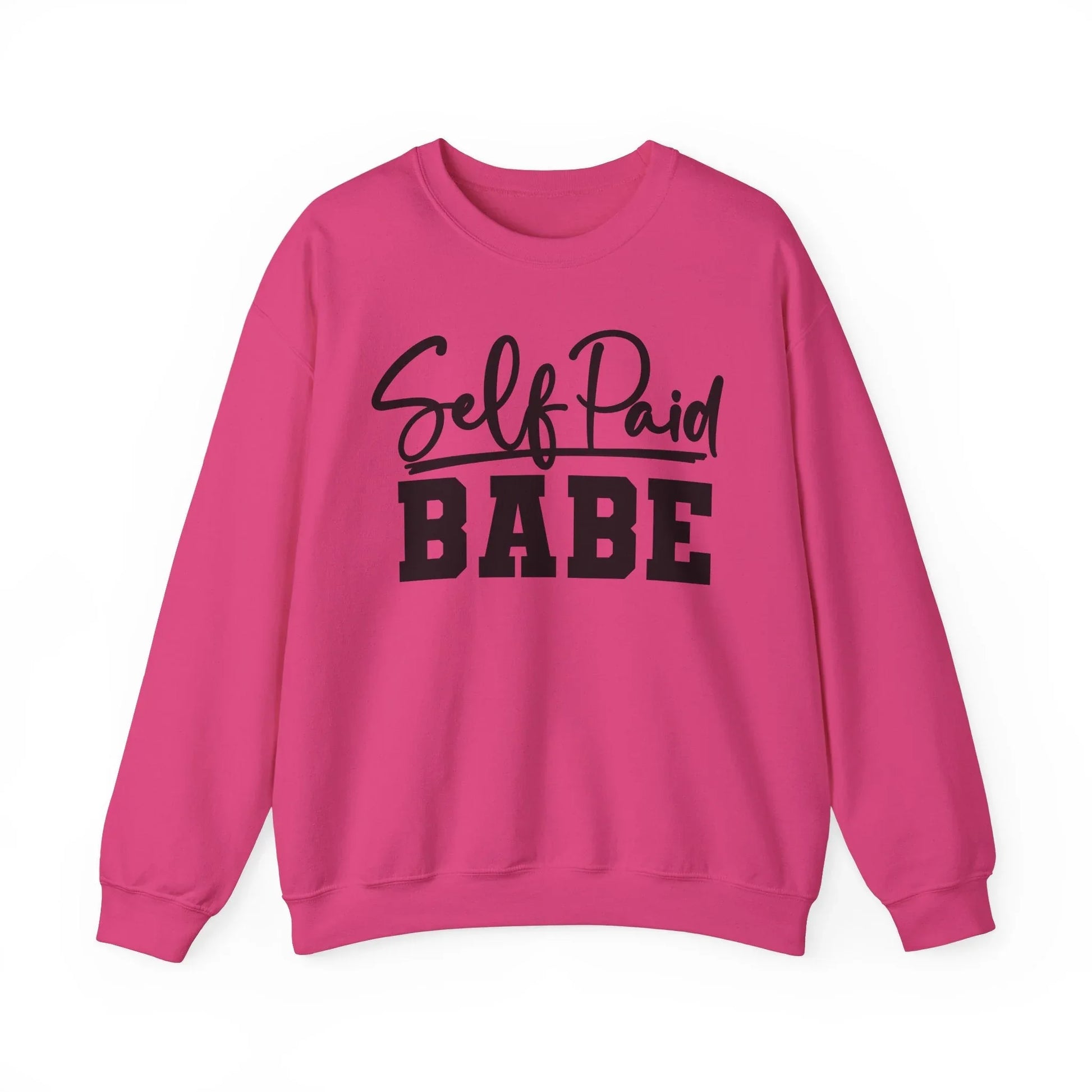 Self Paid Babe Sweatshirt - Heliconia / S