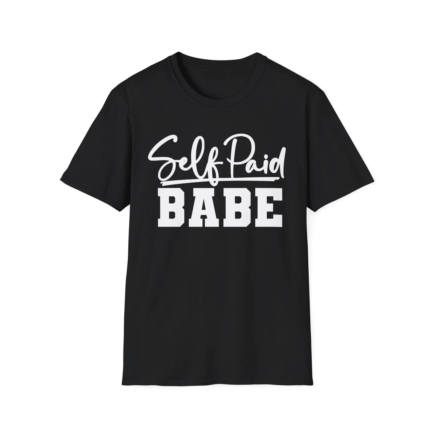 Self Paid Babe T-Shirt - XS / Black