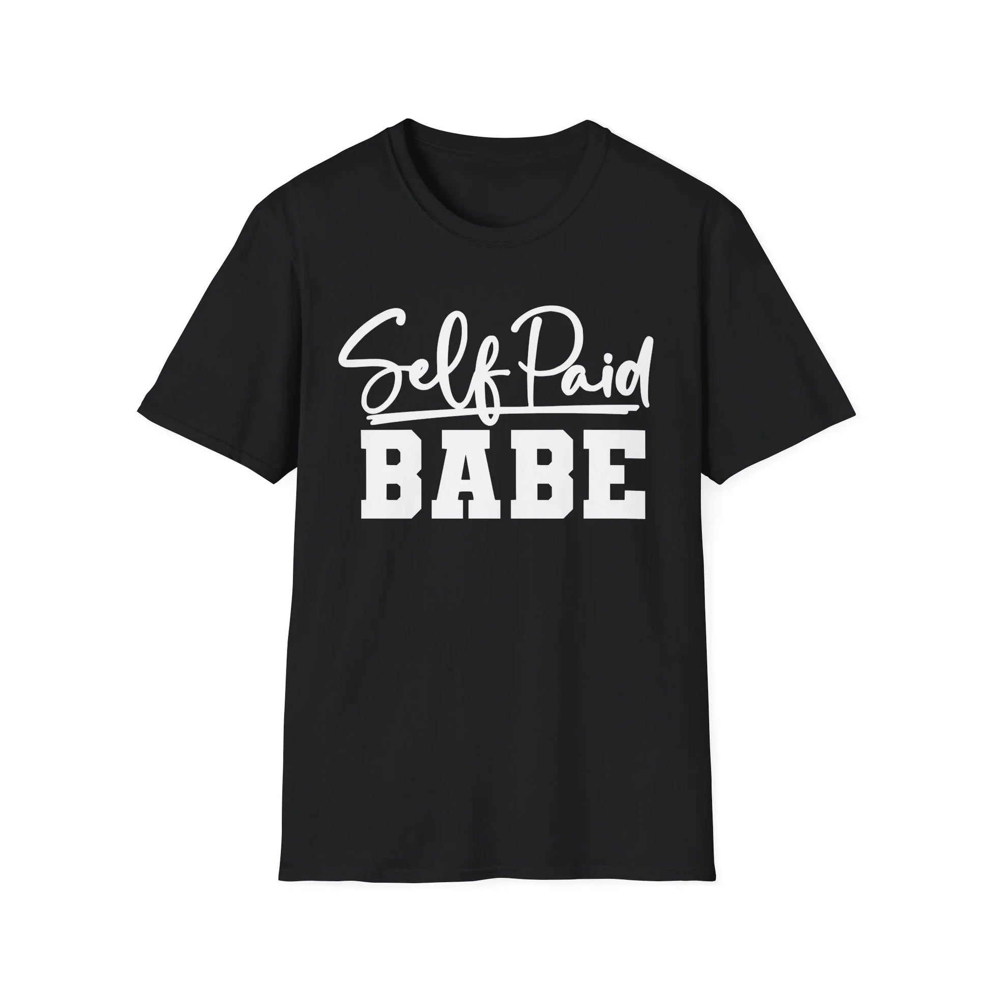 Self Paid Babe T-Shirt - XS / Black