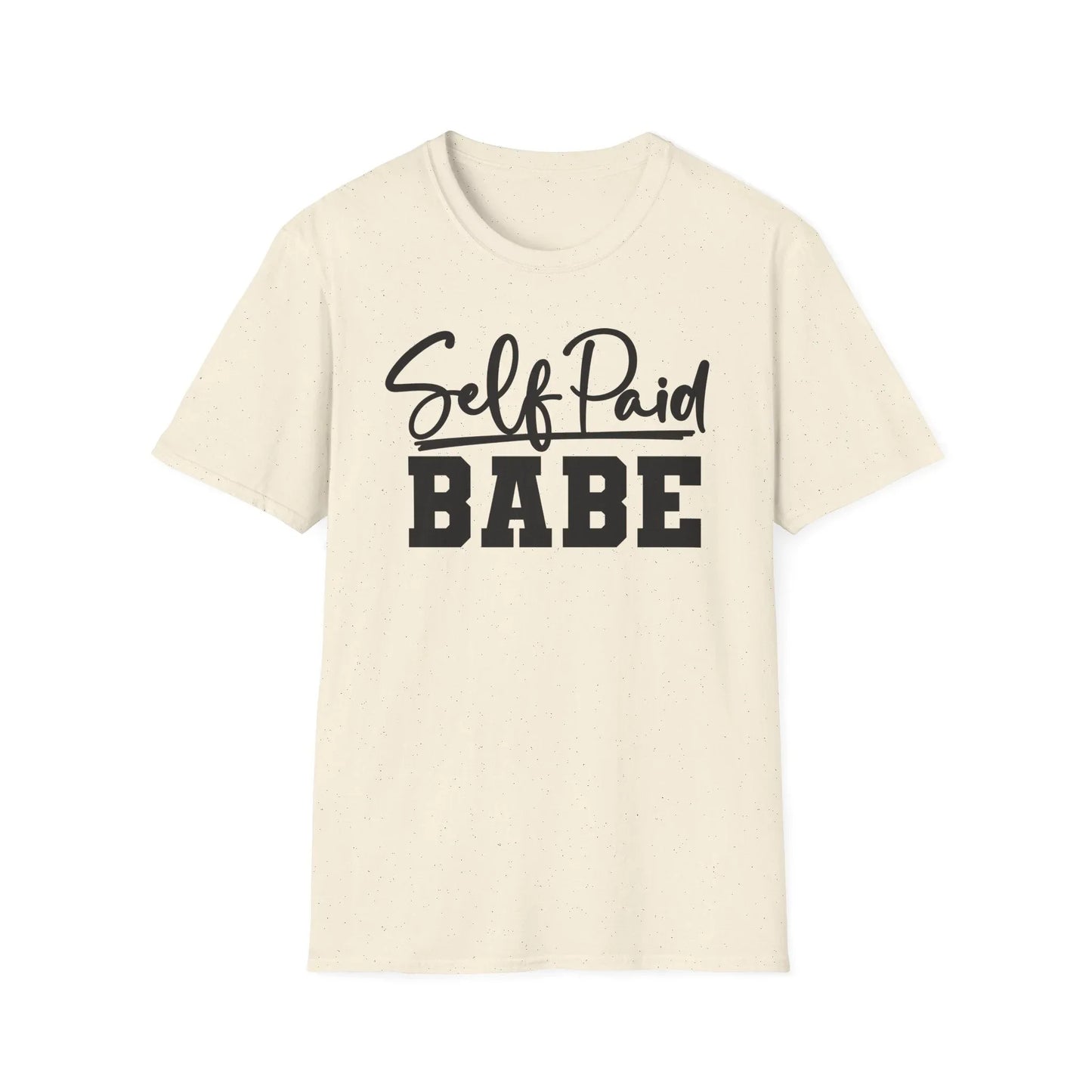 Self Paid Babe T-Shirt - S / Natural