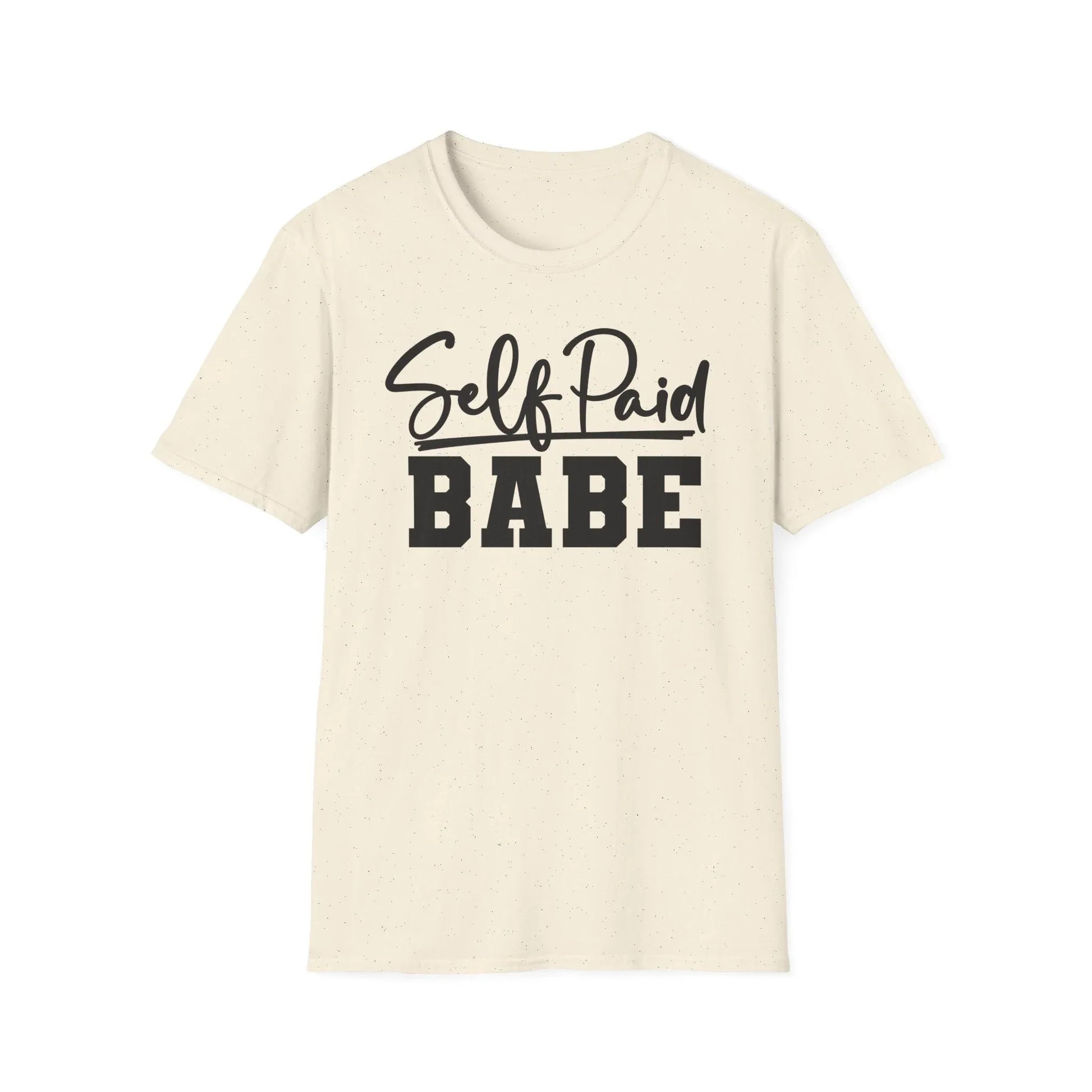Self Paid Babe T-Shirt - S / Natural