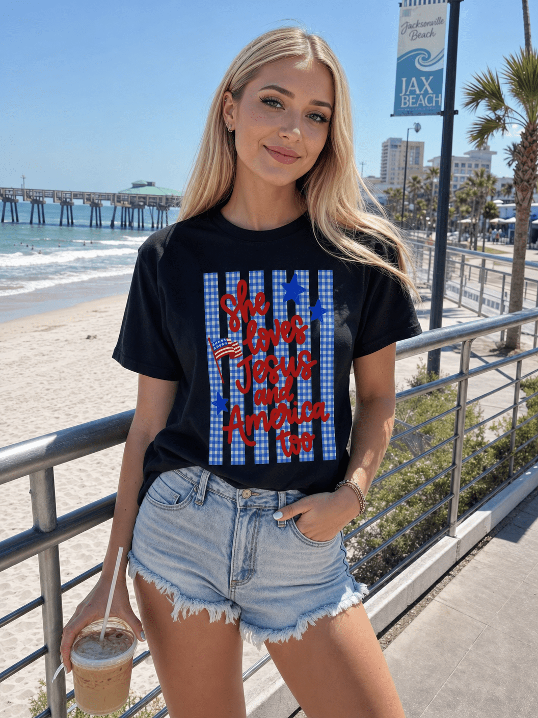 She Loves Jesus T-Shirt – RELLE Fashion & Lifestyle – Product Image