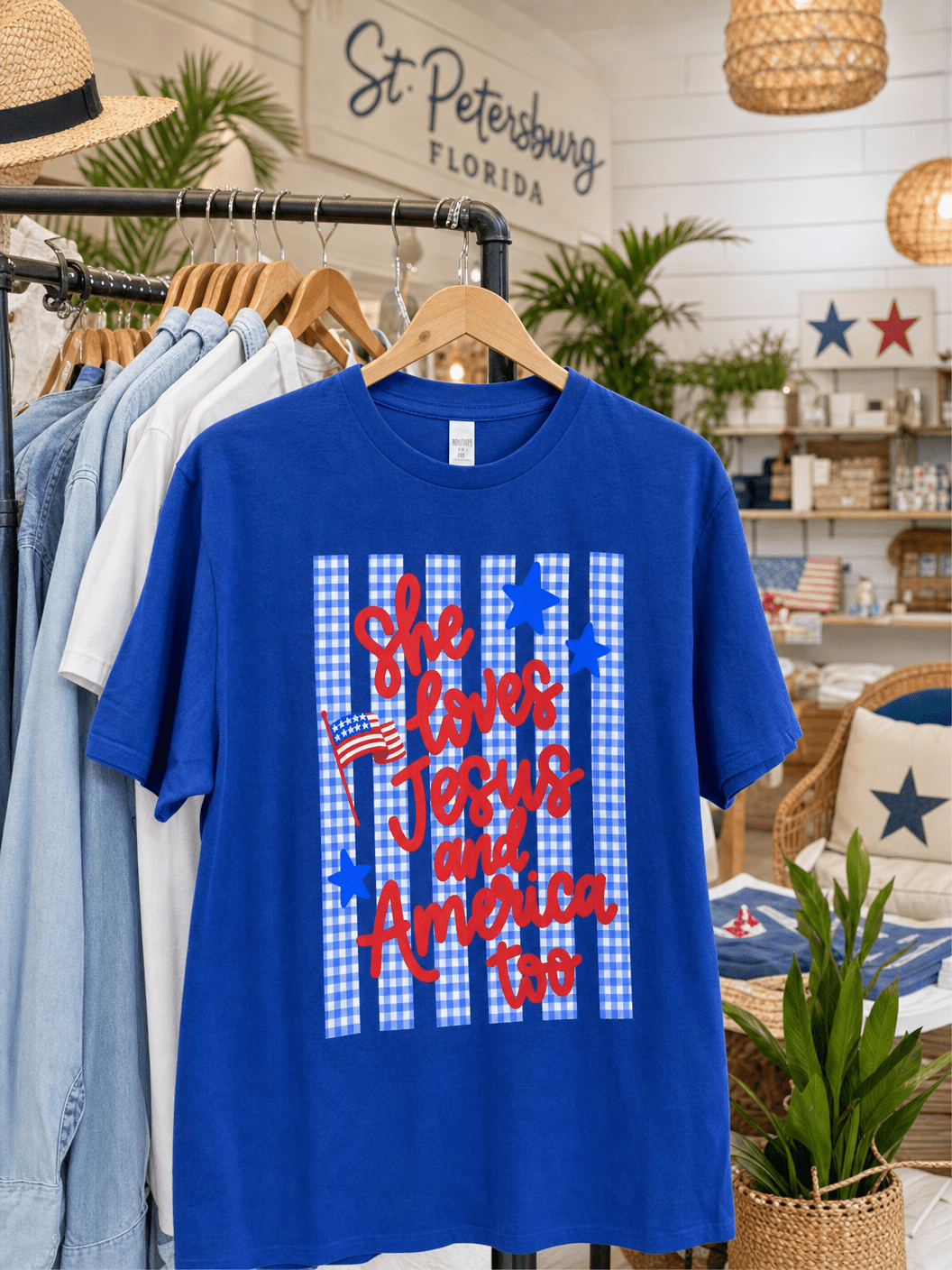 She Loves Jesus T-Shirt – RELLE Fashion & Lifestyle – Product Image