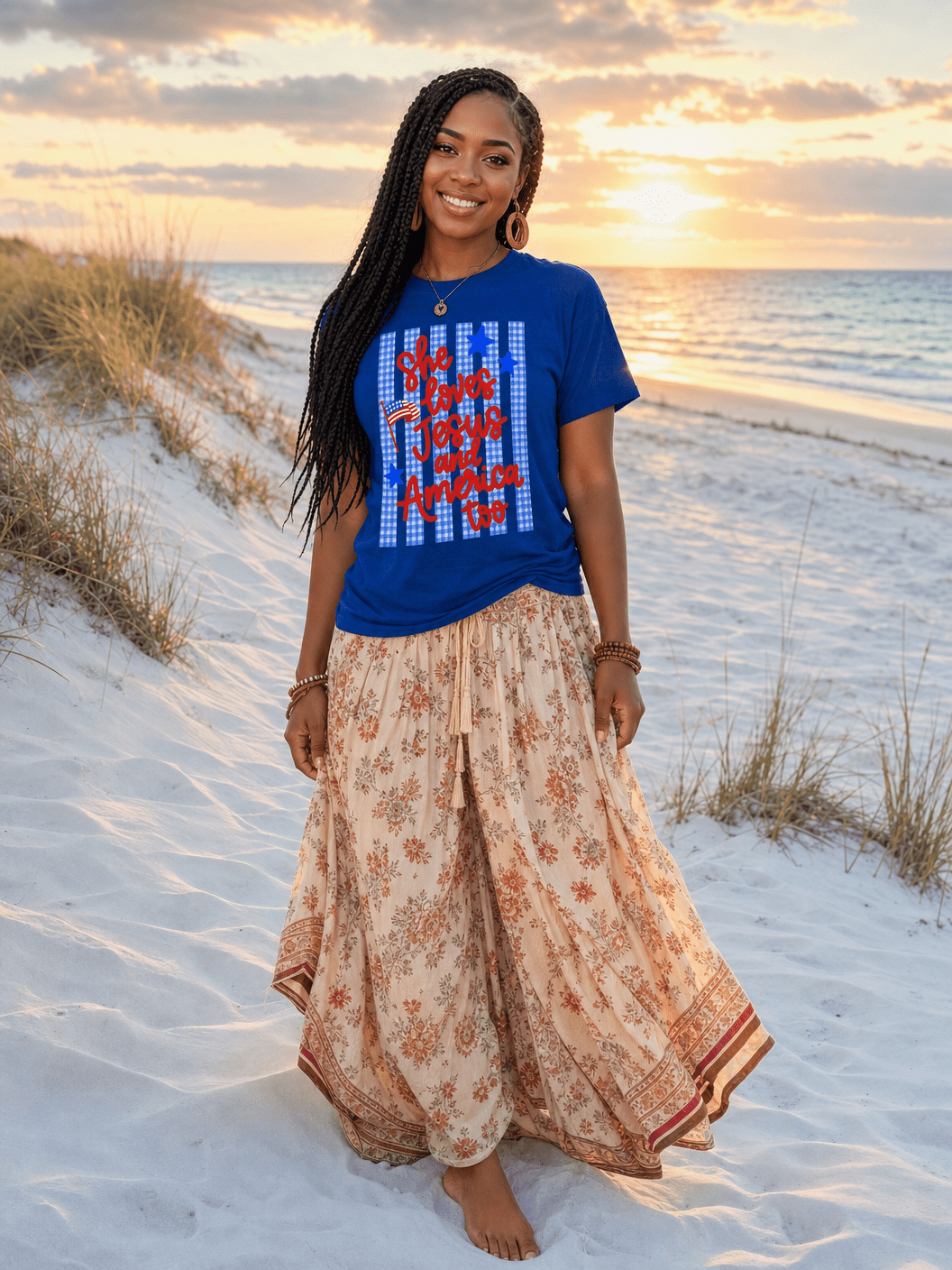 She Loves Jesus T-Shirt – RELLE Fashion & Lifestyle – Product Image
