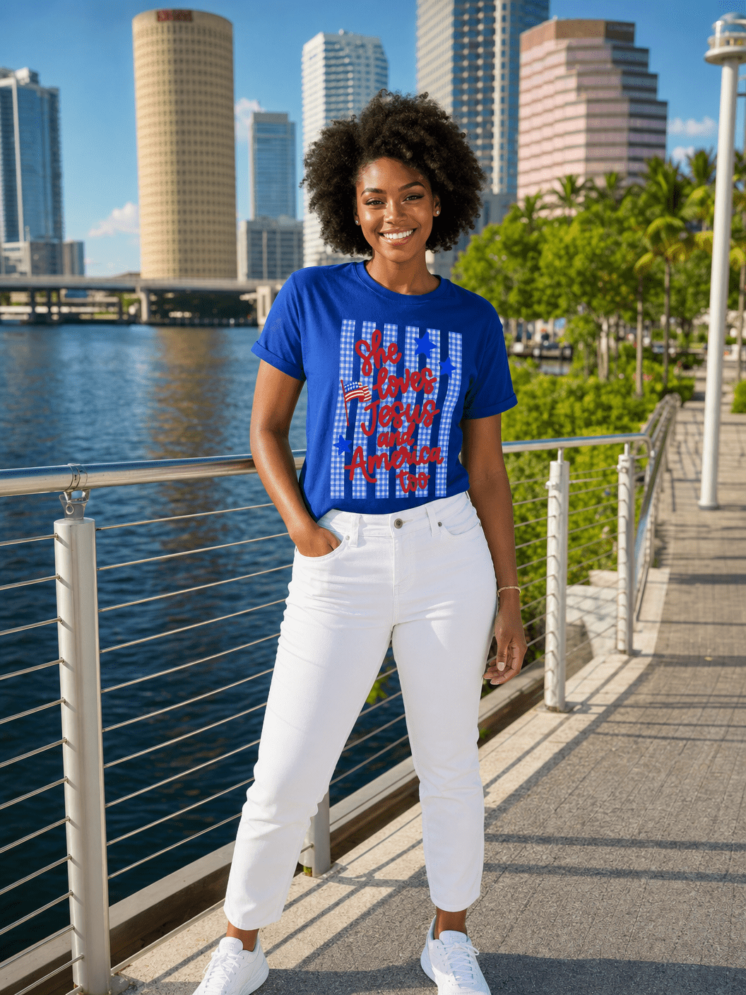 She Loves Jesus T-Shirt – RELLE Fashion & Lifestyle – Product Image