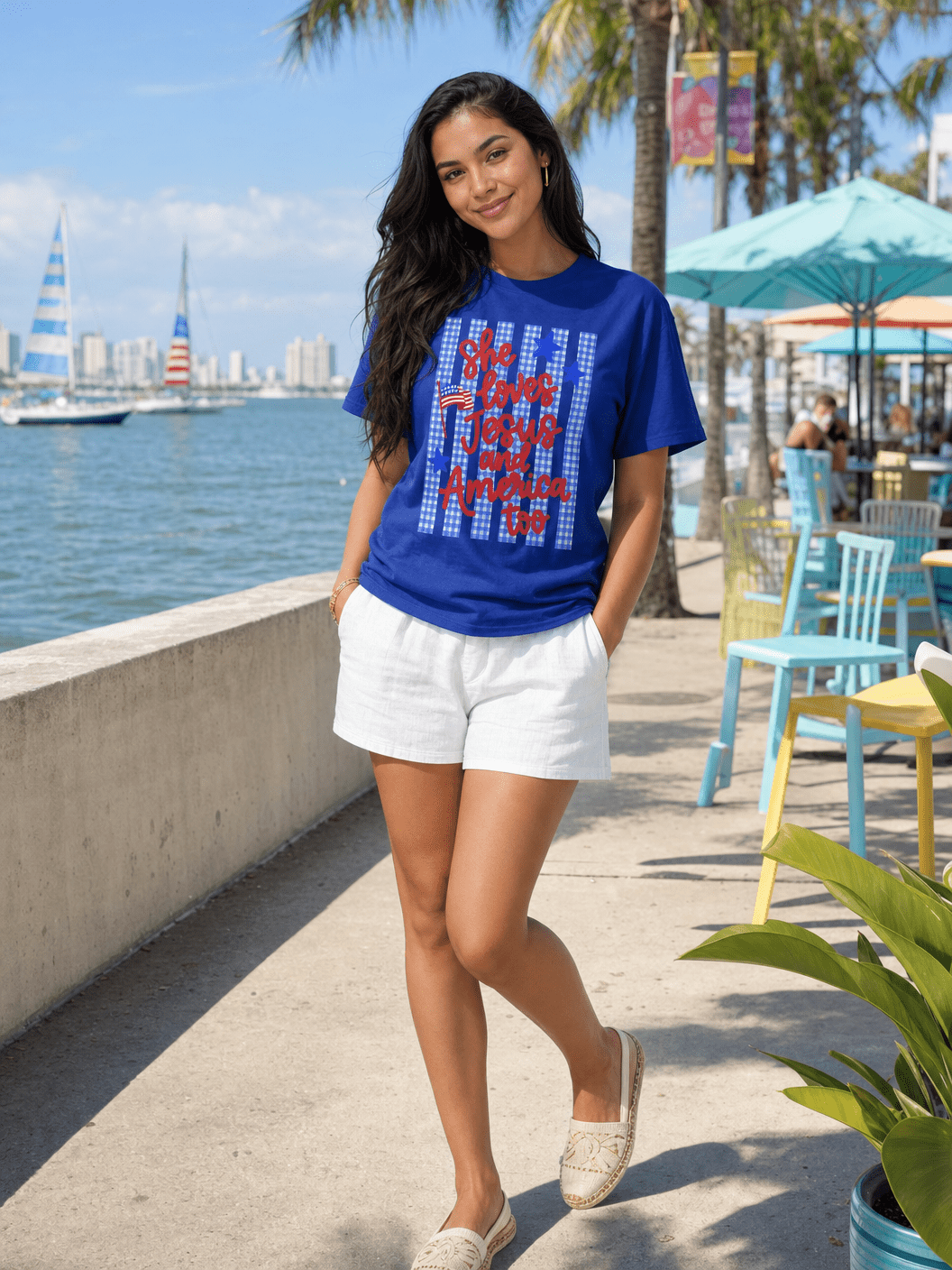 She Loves Jesus T-Shirt – RELLE Fashion & Lifestyle – Product Image