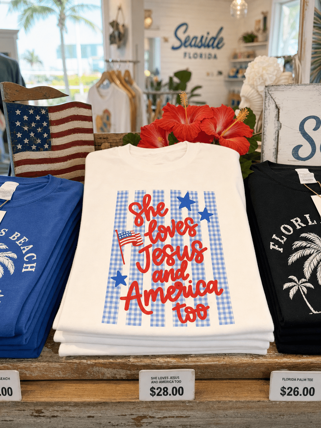 She Loves Jesus T-Shirt – RELLE Fashion & Lifestyle – Product Image