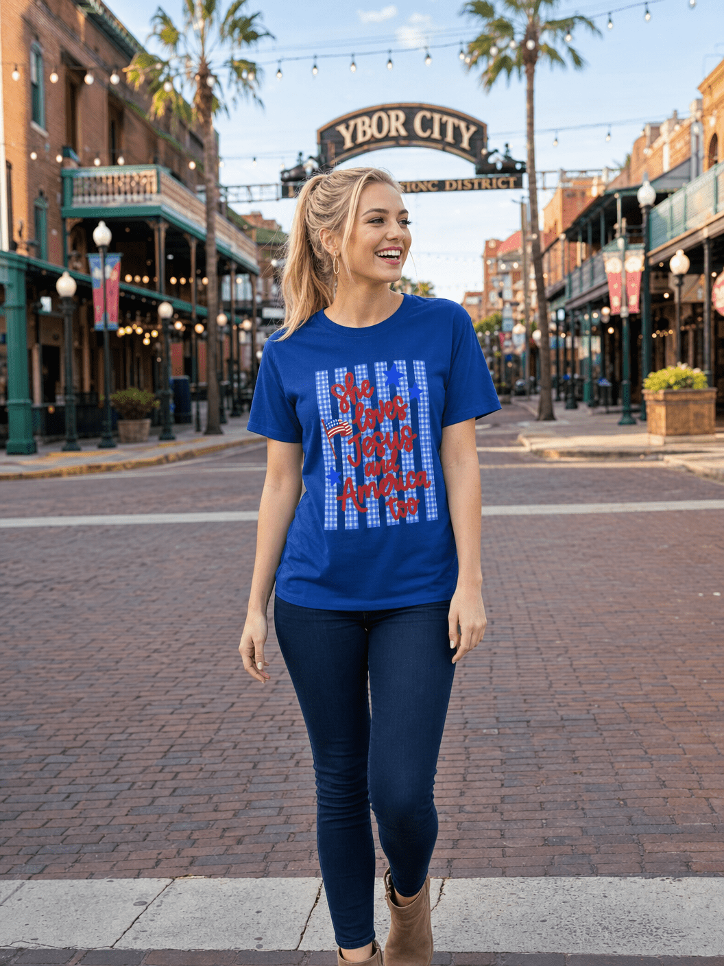 She Loves Jesus T-Shirt – RELLE Fashion & Lifestyle – Product Image