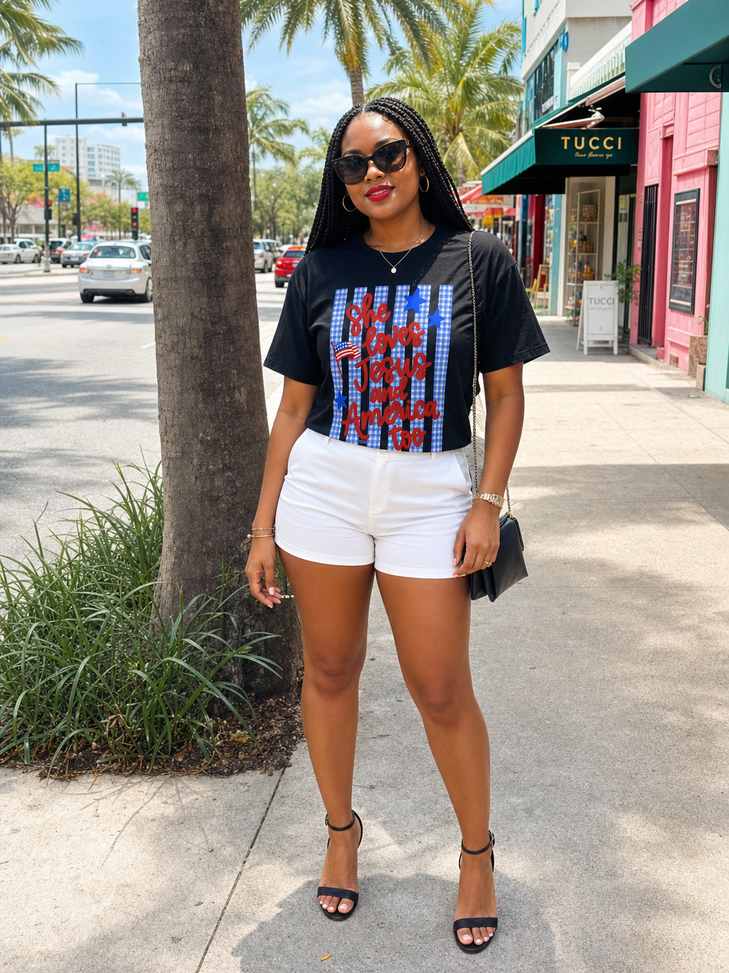 She Loves Jesus T-Shirt – RELLE Fashion & Lifestyle – Product Image