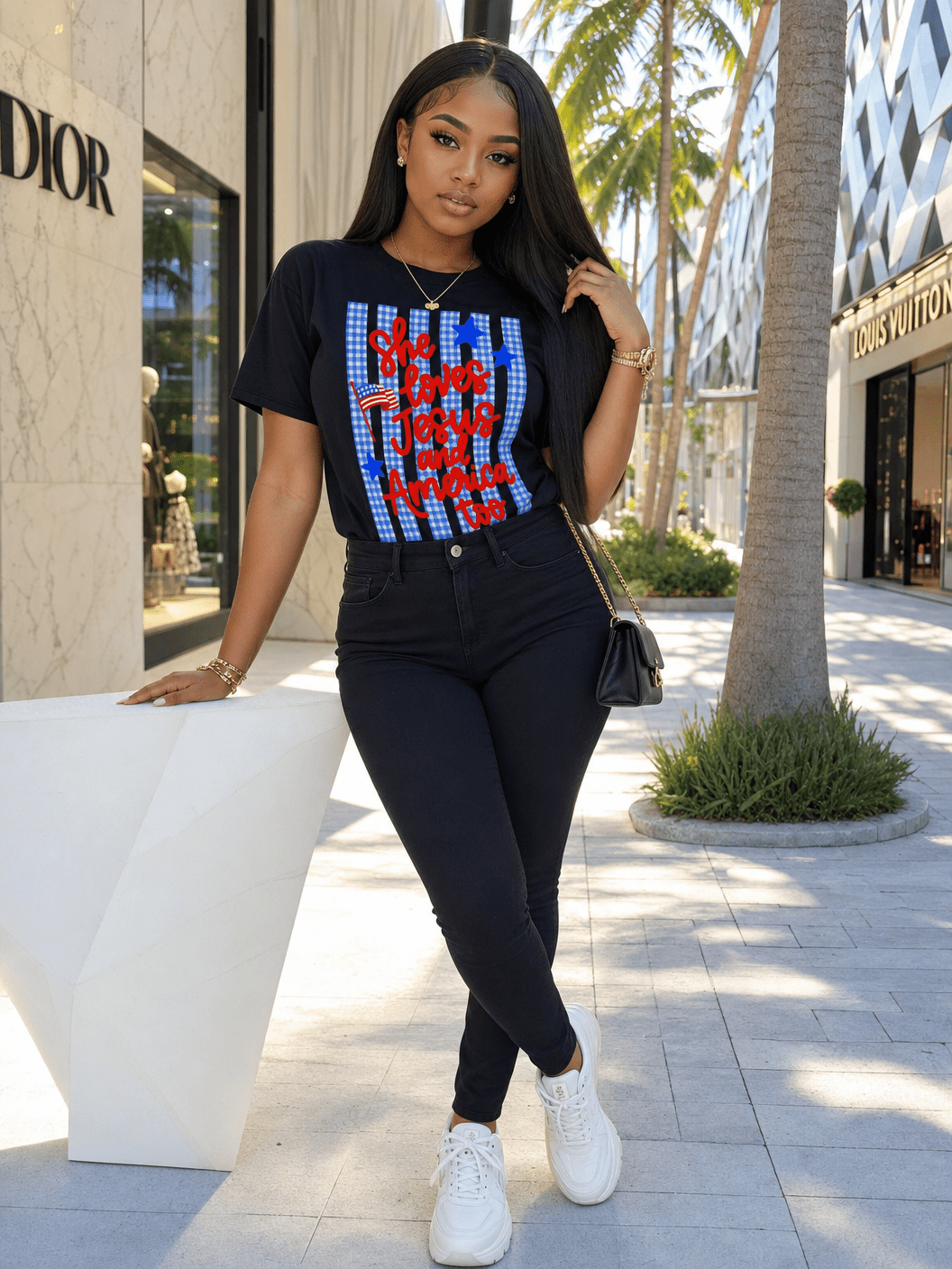 She Loves Jesus T-Shirt – RELLE Fashion & Lifestyle – Product Image