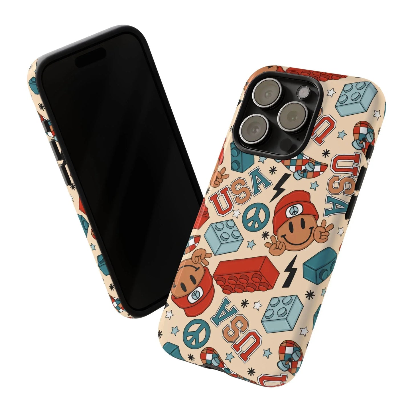 Smiles & Stripes iPhone Case - Phone