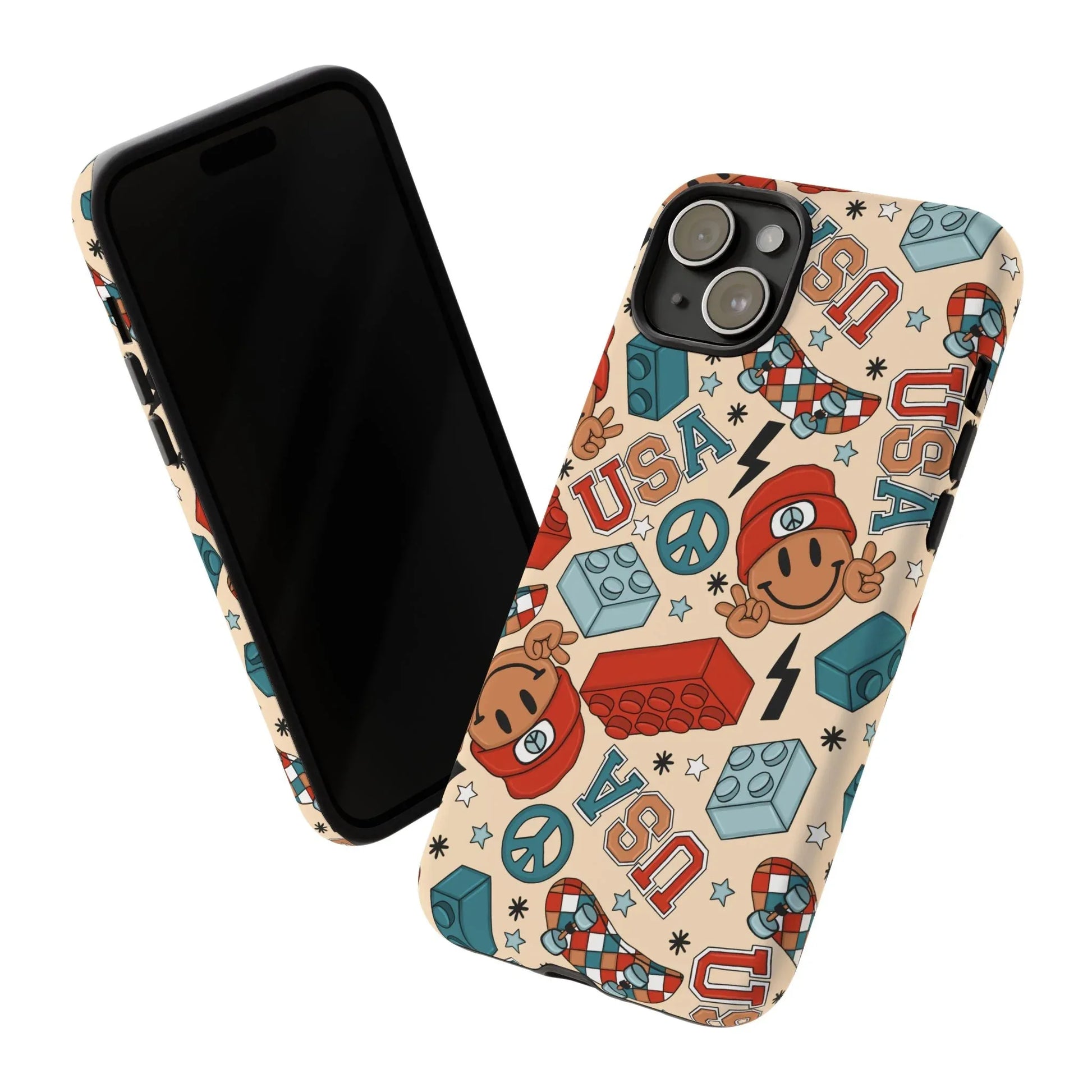 Smiles & Stripes iPhone Case - Phone
