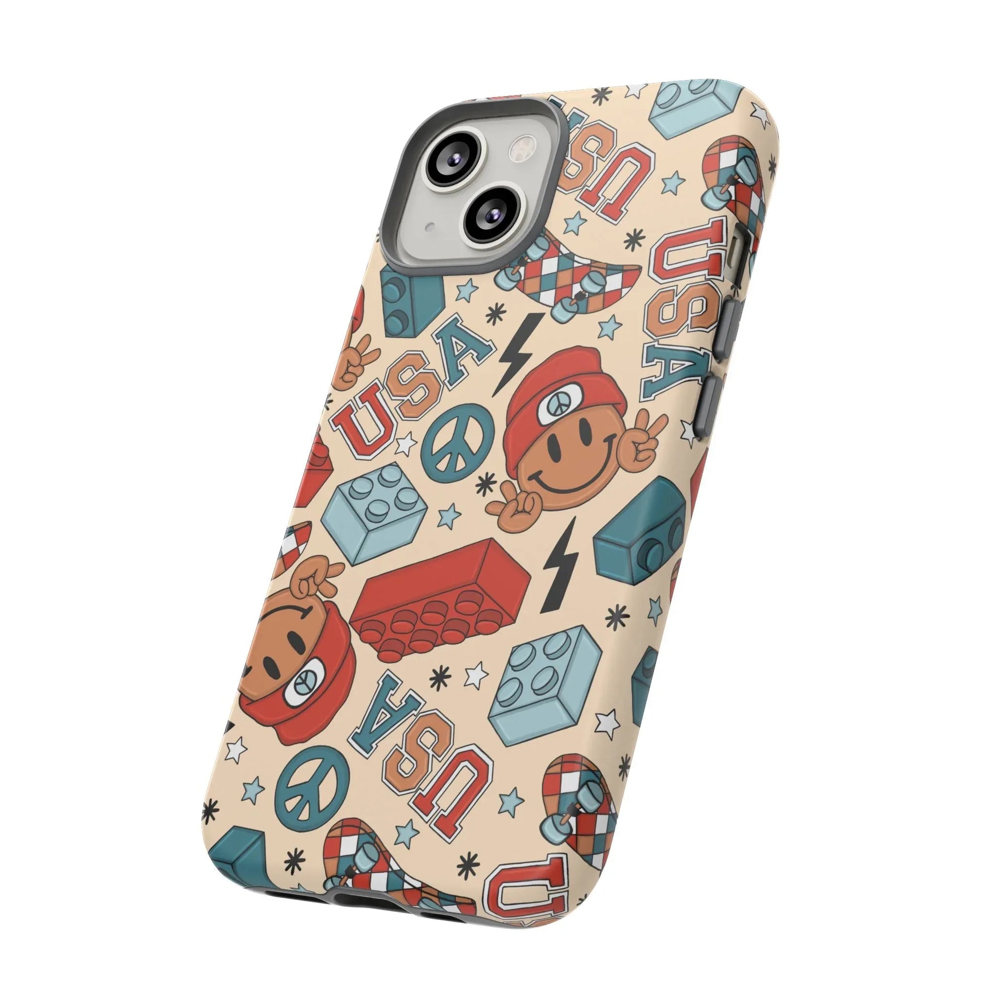 Smiles & Stripes iPhone Case - Phone