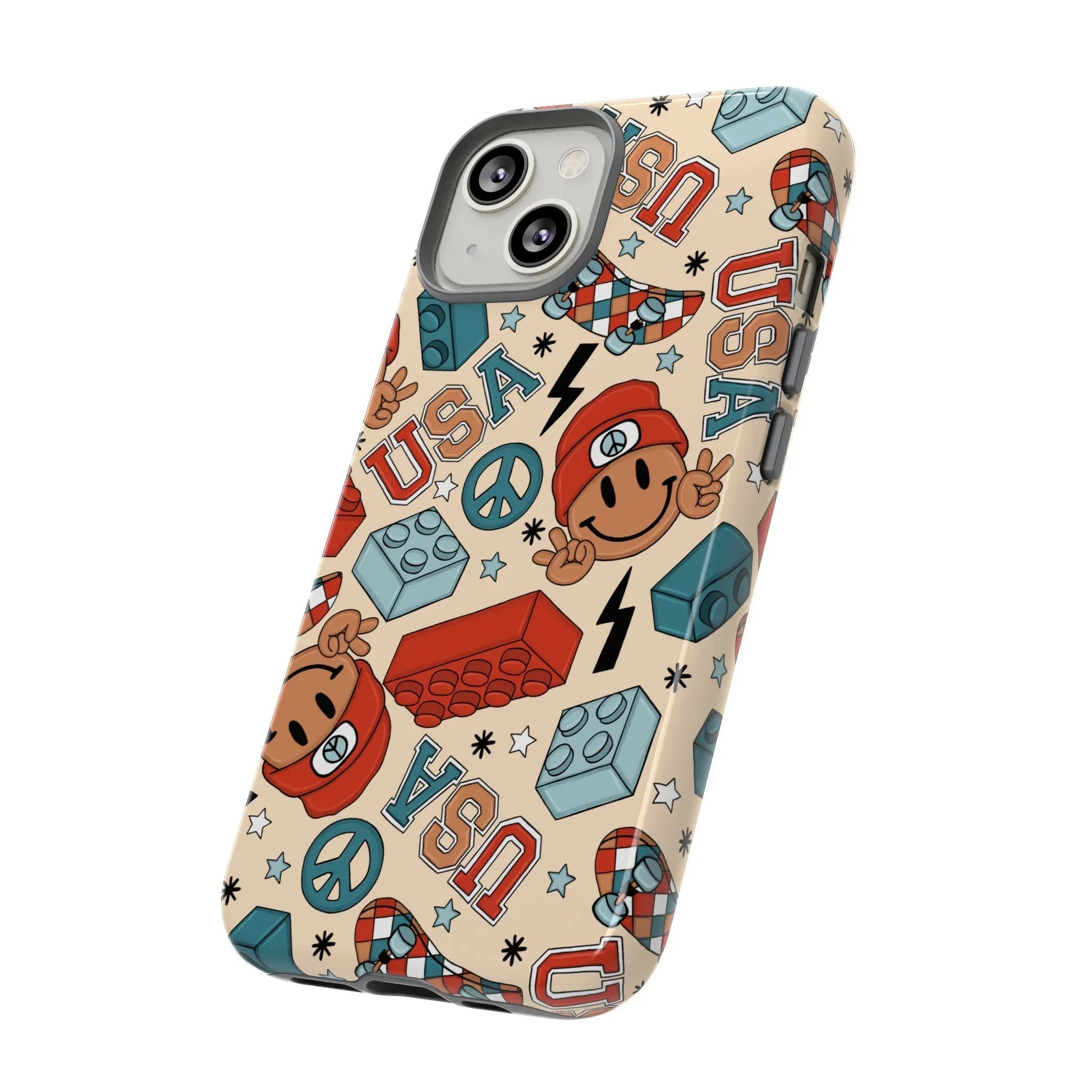 Smiles & Stripes iPhone Case - Phone