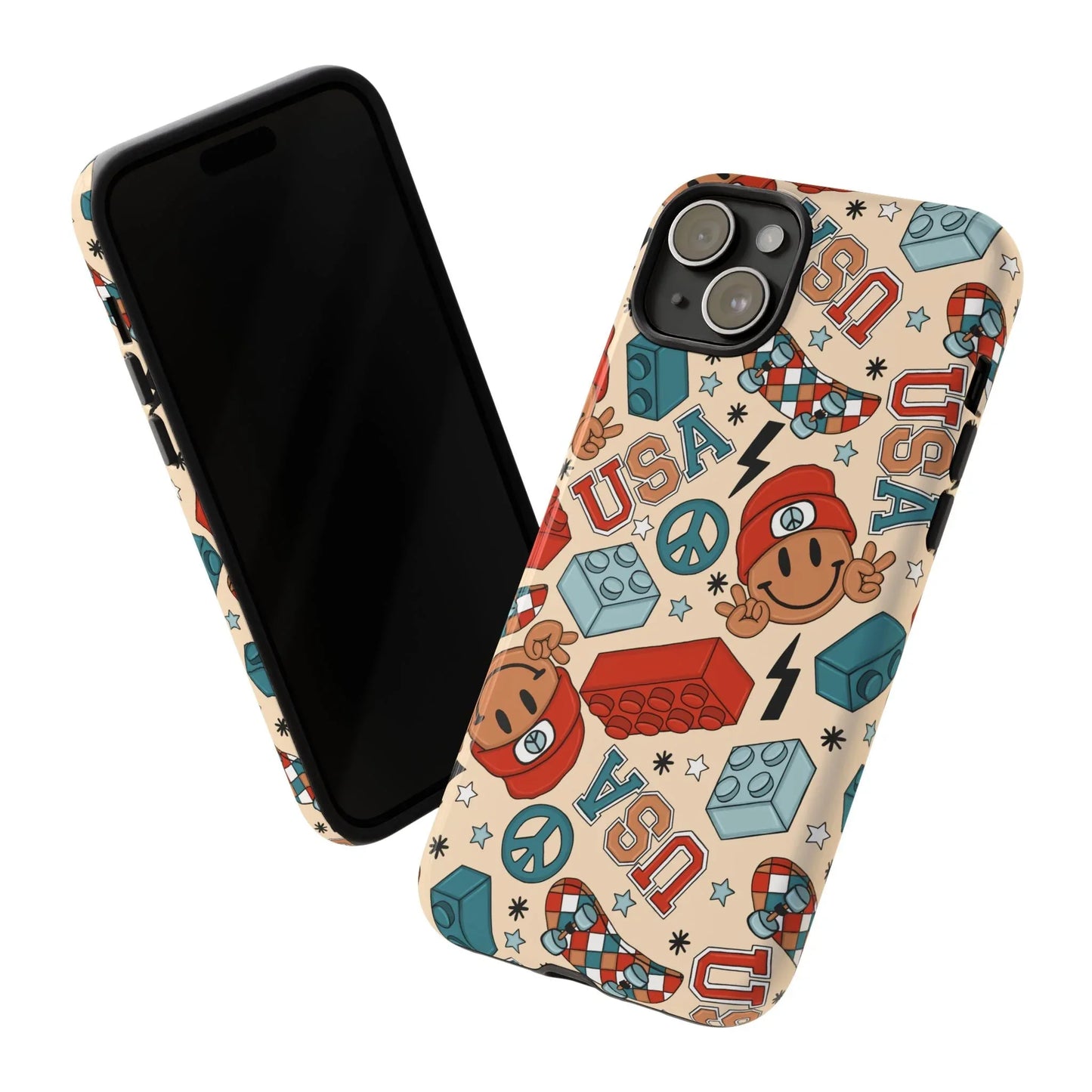Smiles & Stripes iPhone Case - Phone