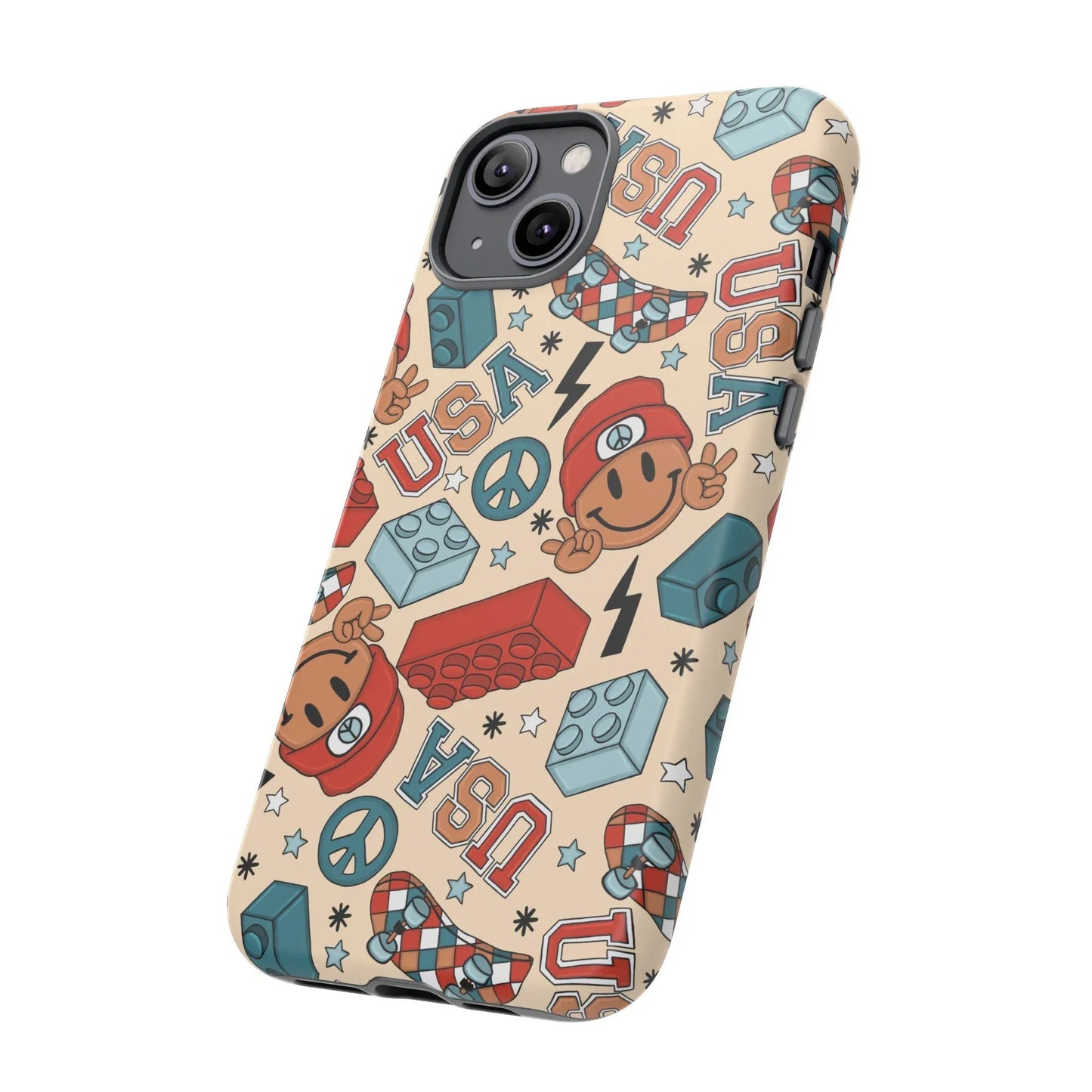Smiles & Stripes iPhone Case - Phone