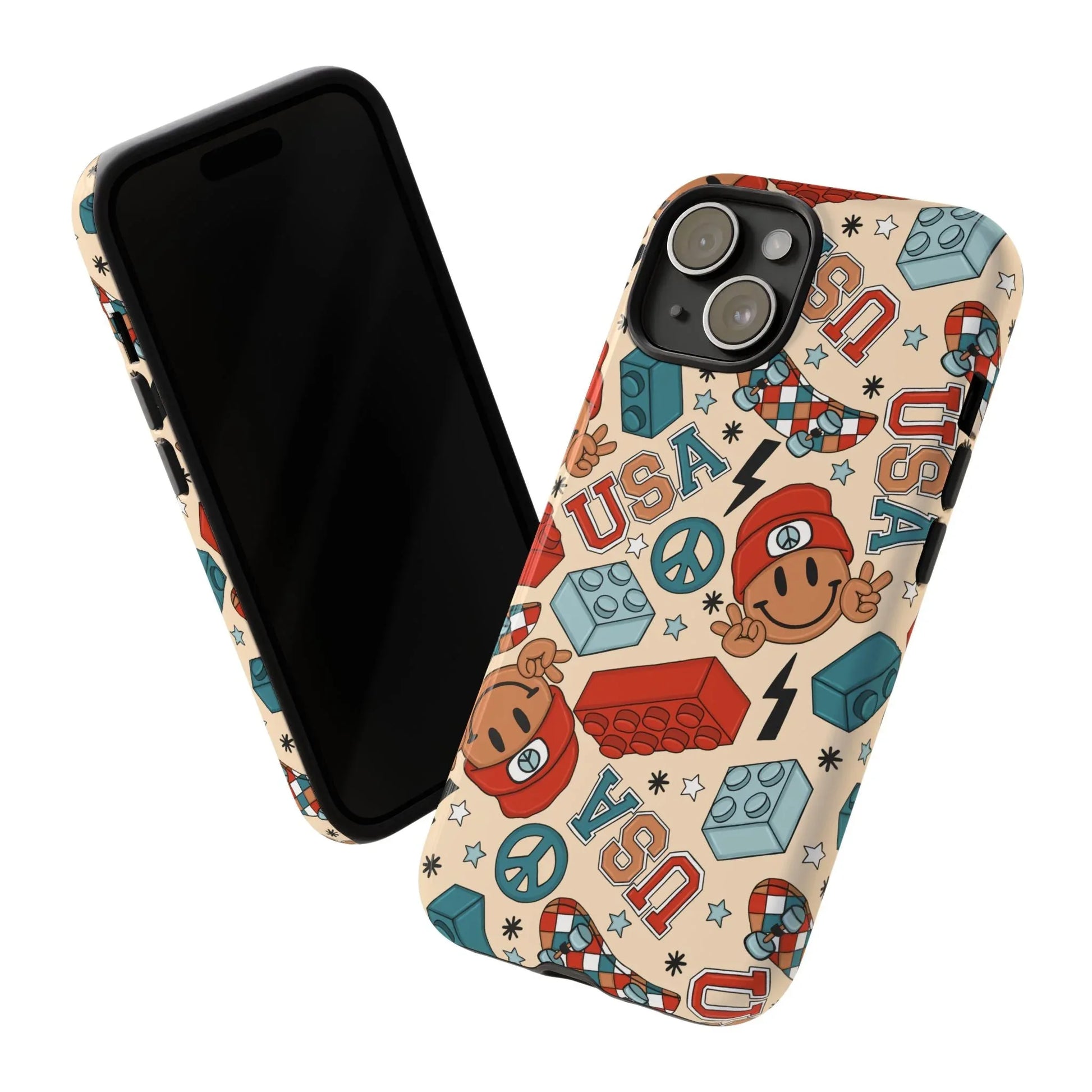 Smiles & Stripes iPhone Case - Phone