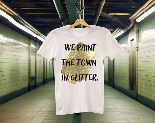 Sparkle and Conquer | white | Unisex - T-Shirt