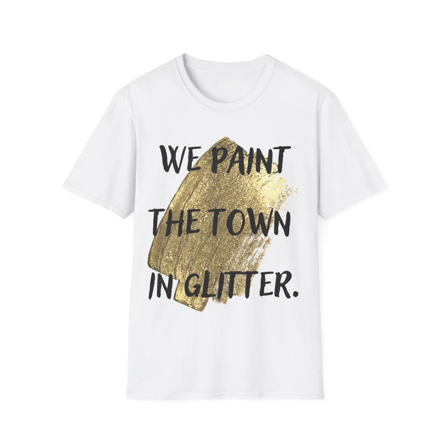 Sparkle and Conquer | white | Unisex - White / S - T-Shirt