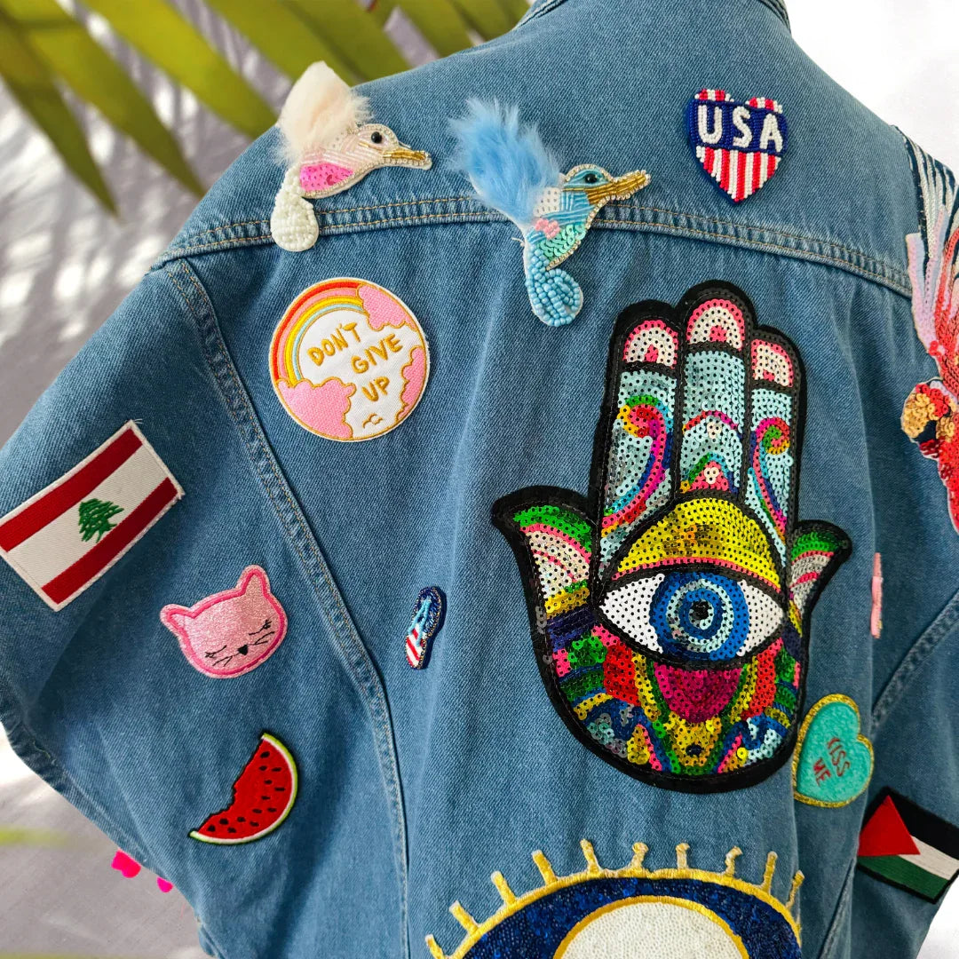 Stars and Stripes - Handcrafted Unique Custom Vest