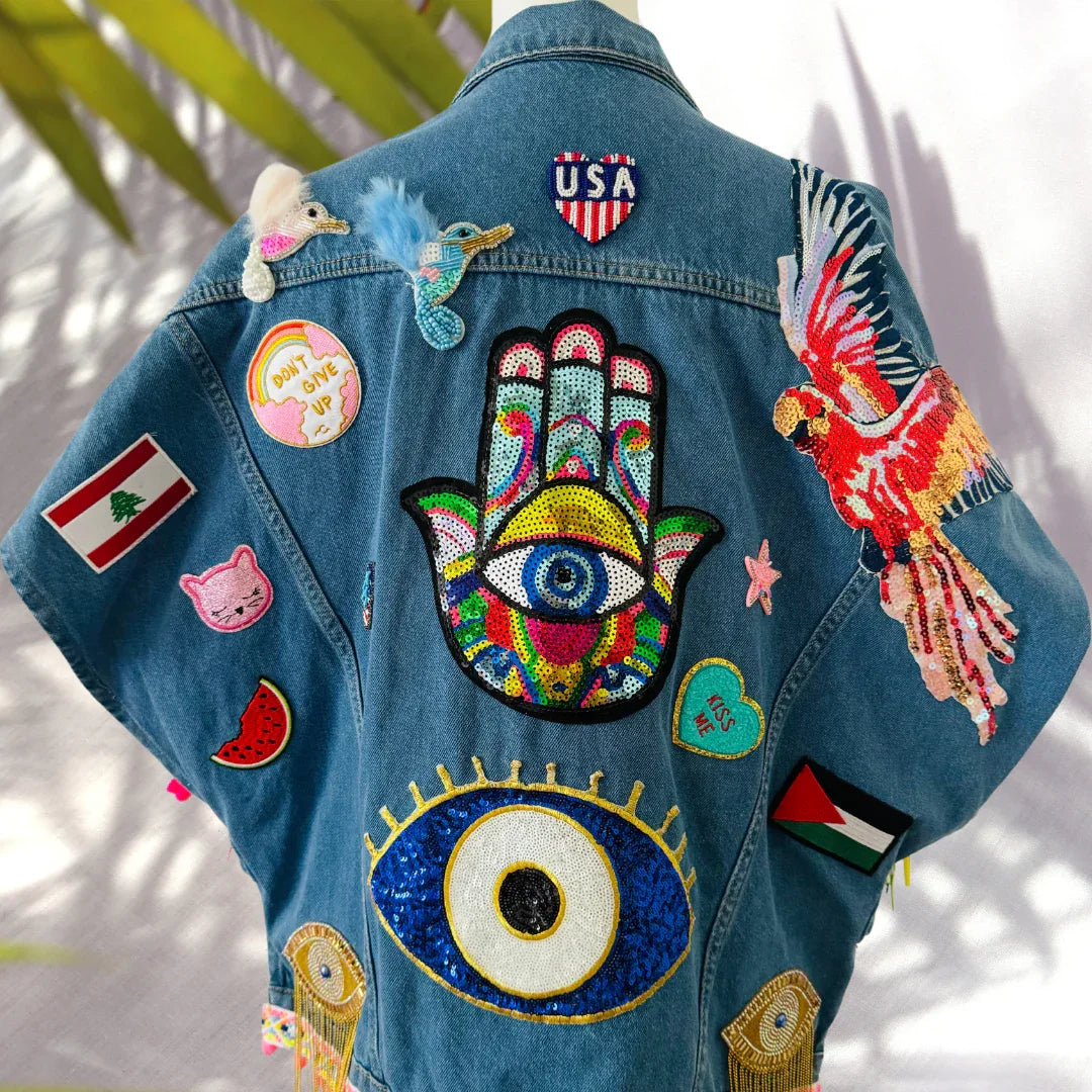 Stars and Stripes - Handcrafted Unique Custom Vest
