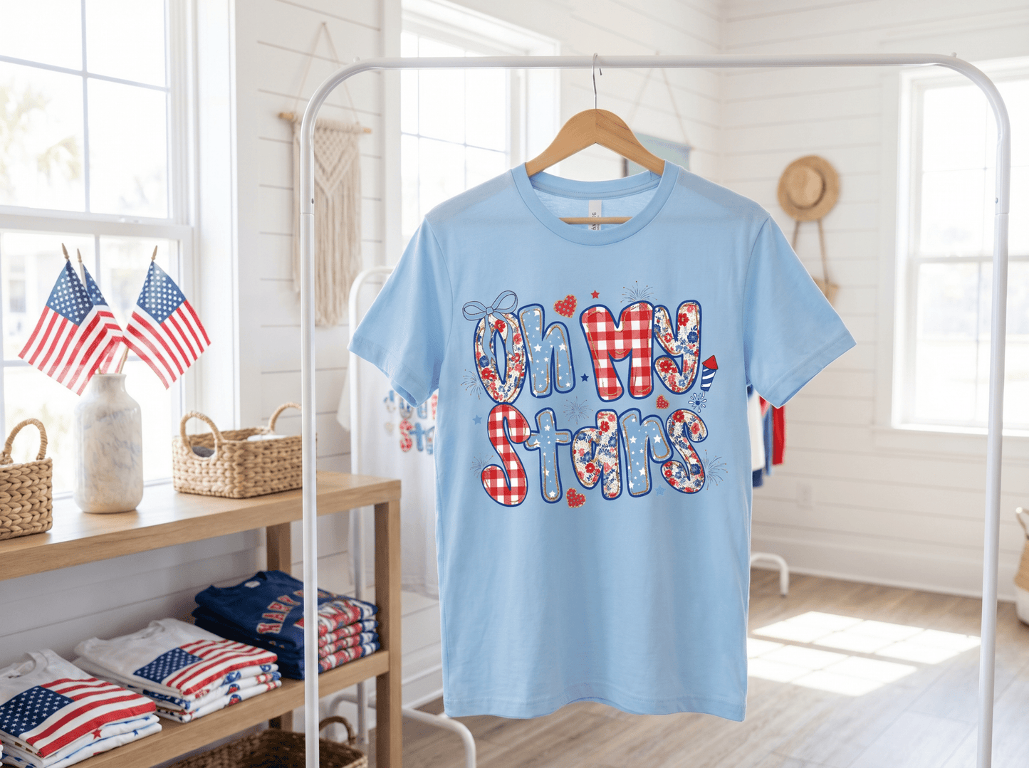 Stars & Stripes T-Shirt – RELLE Fashion & Lifestyle – Product Image