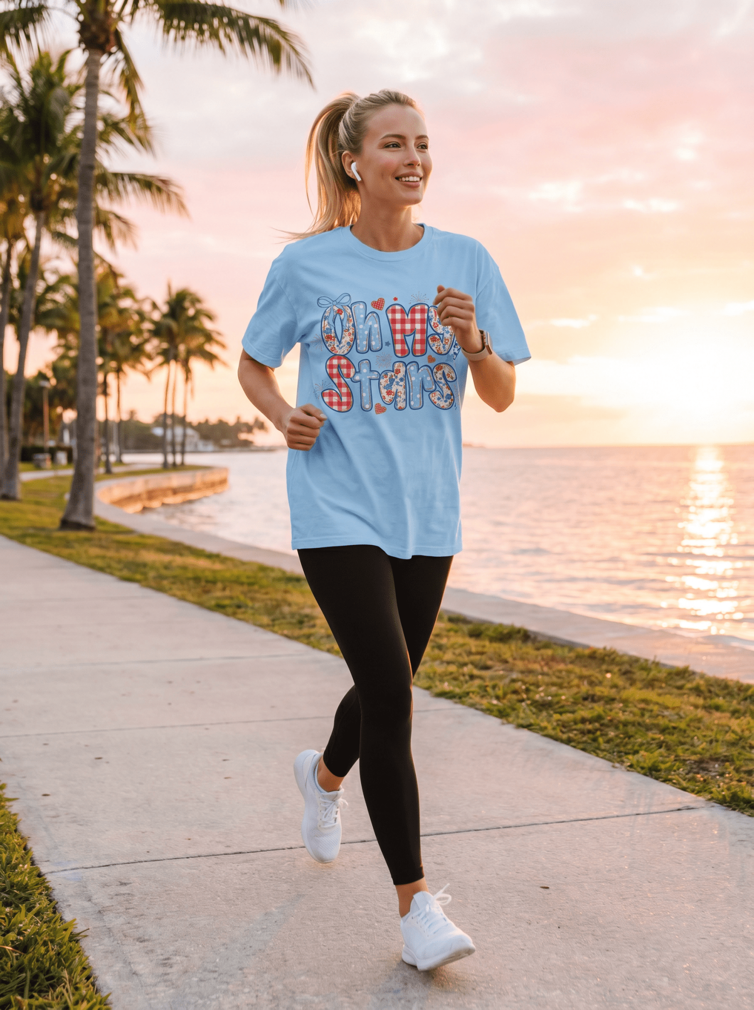 Stars & Stripes T-Shirt – RELLE Fashion & Lifestyle – Product Image