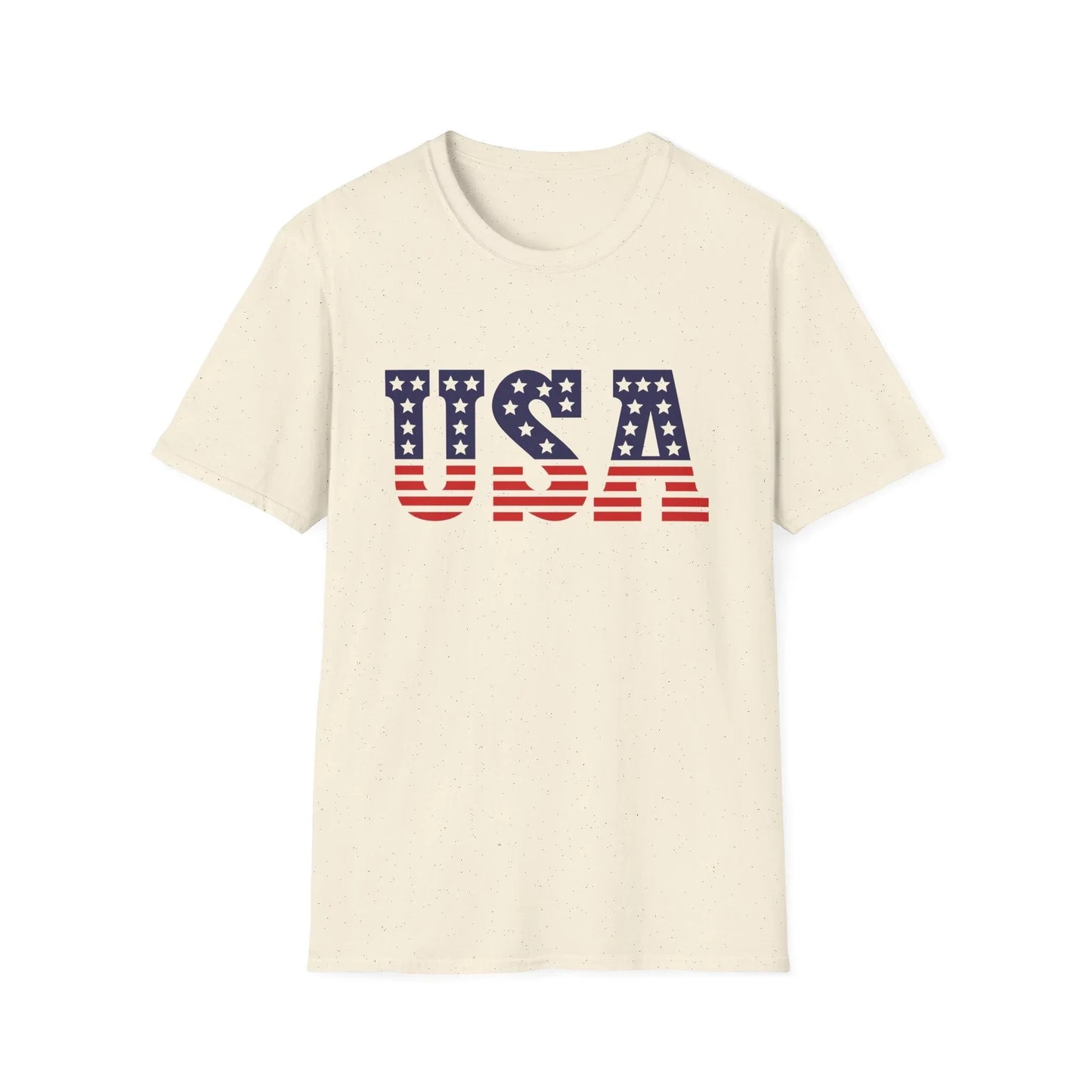 Stars & Stripes T-Shirt | Unisex - S / Natural