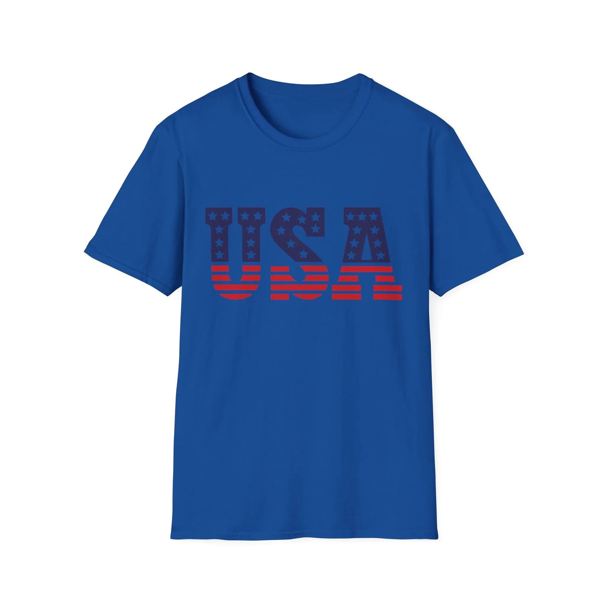 Stars & Stripes T-Shirt | Unisex - XS / Royal