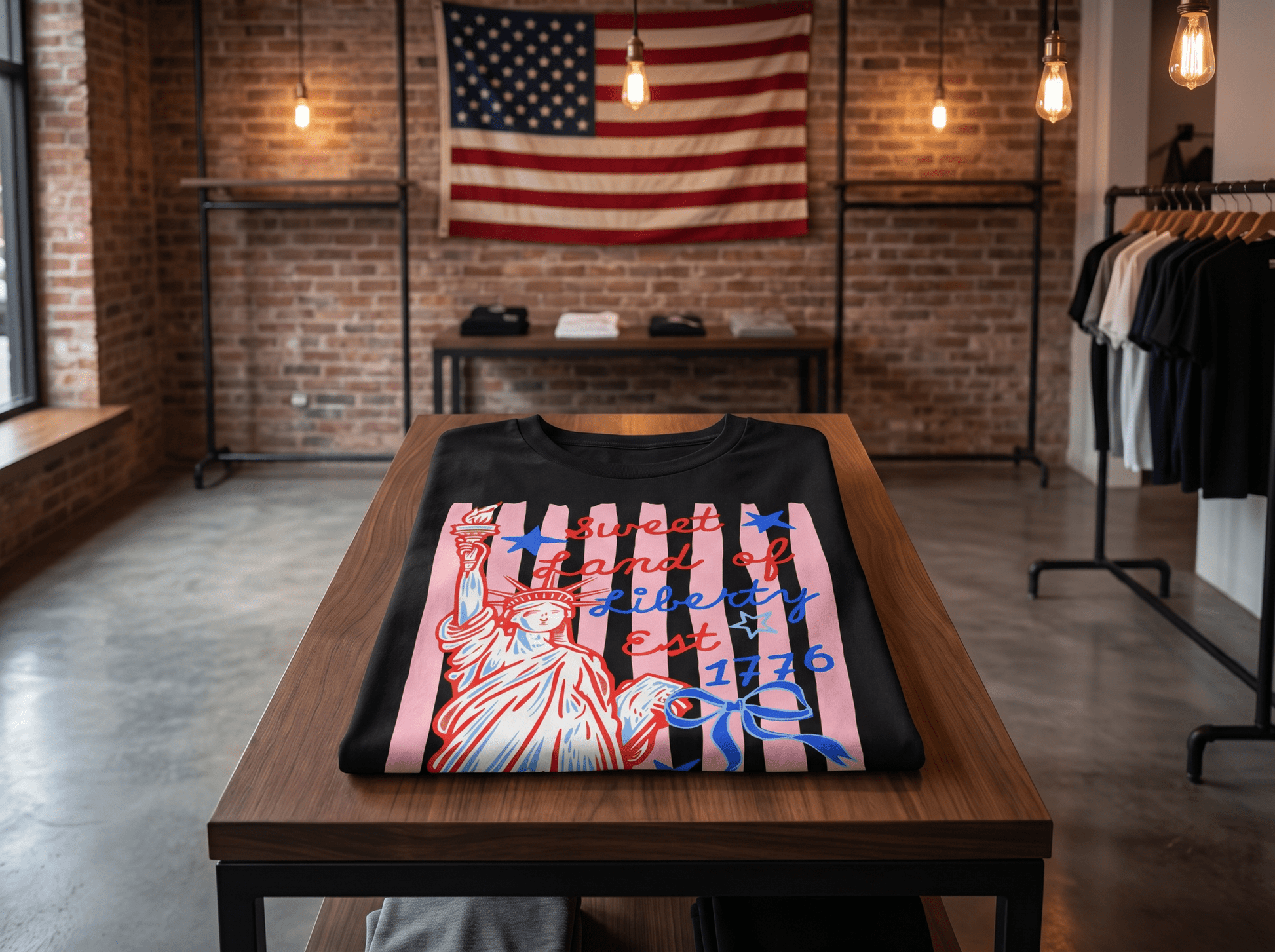 Statue of Liberty T-Shirt – RELLE Fashion & Lifestyle – Product Image
