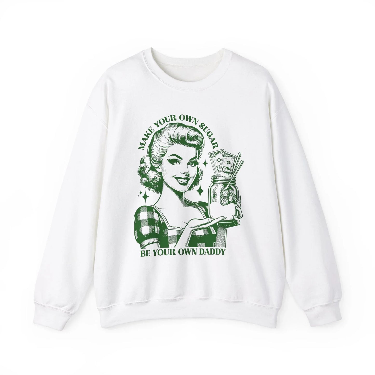 Sugar Mommy Sweatshirt - White / S