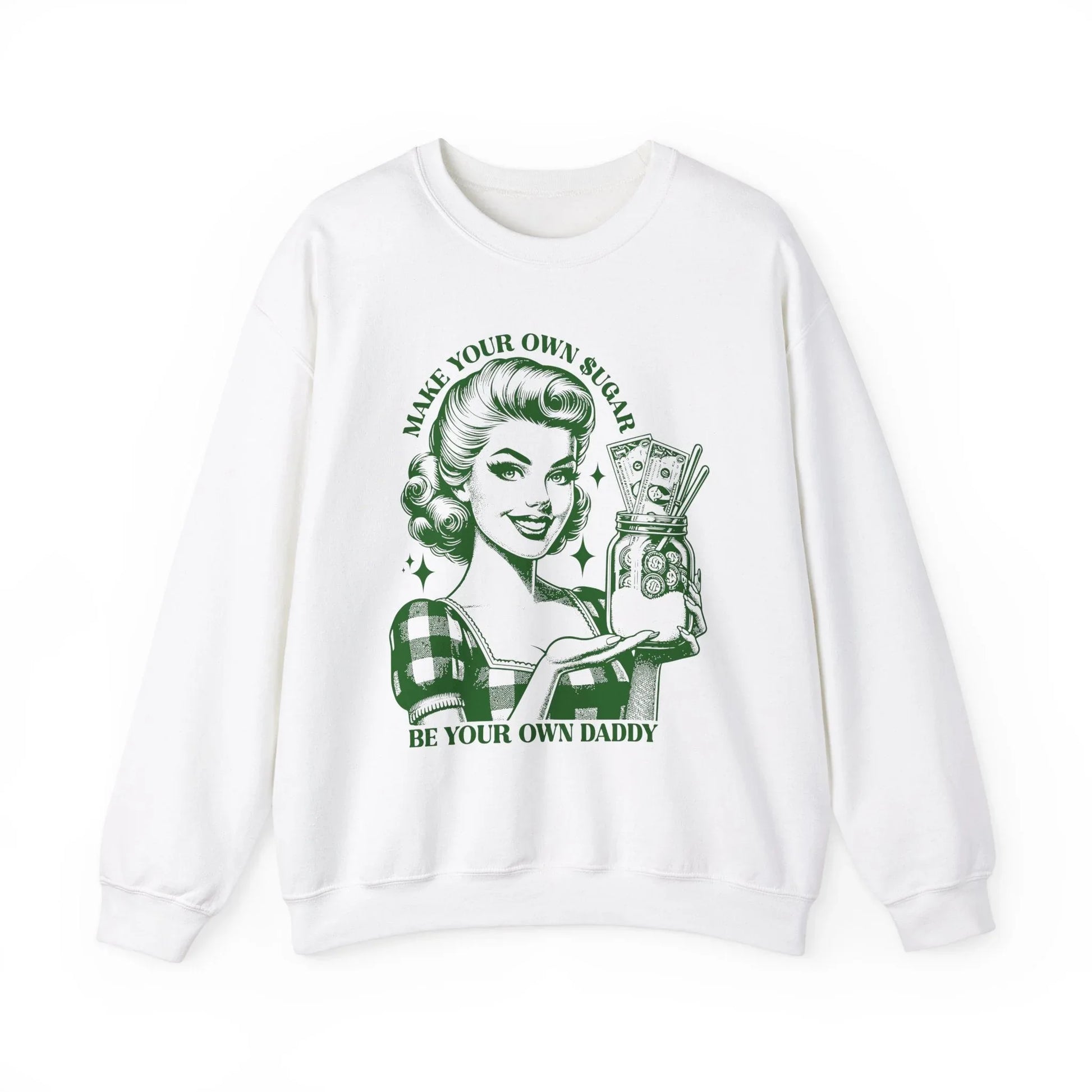Sugar Mommy Sweatshirt - White / S
