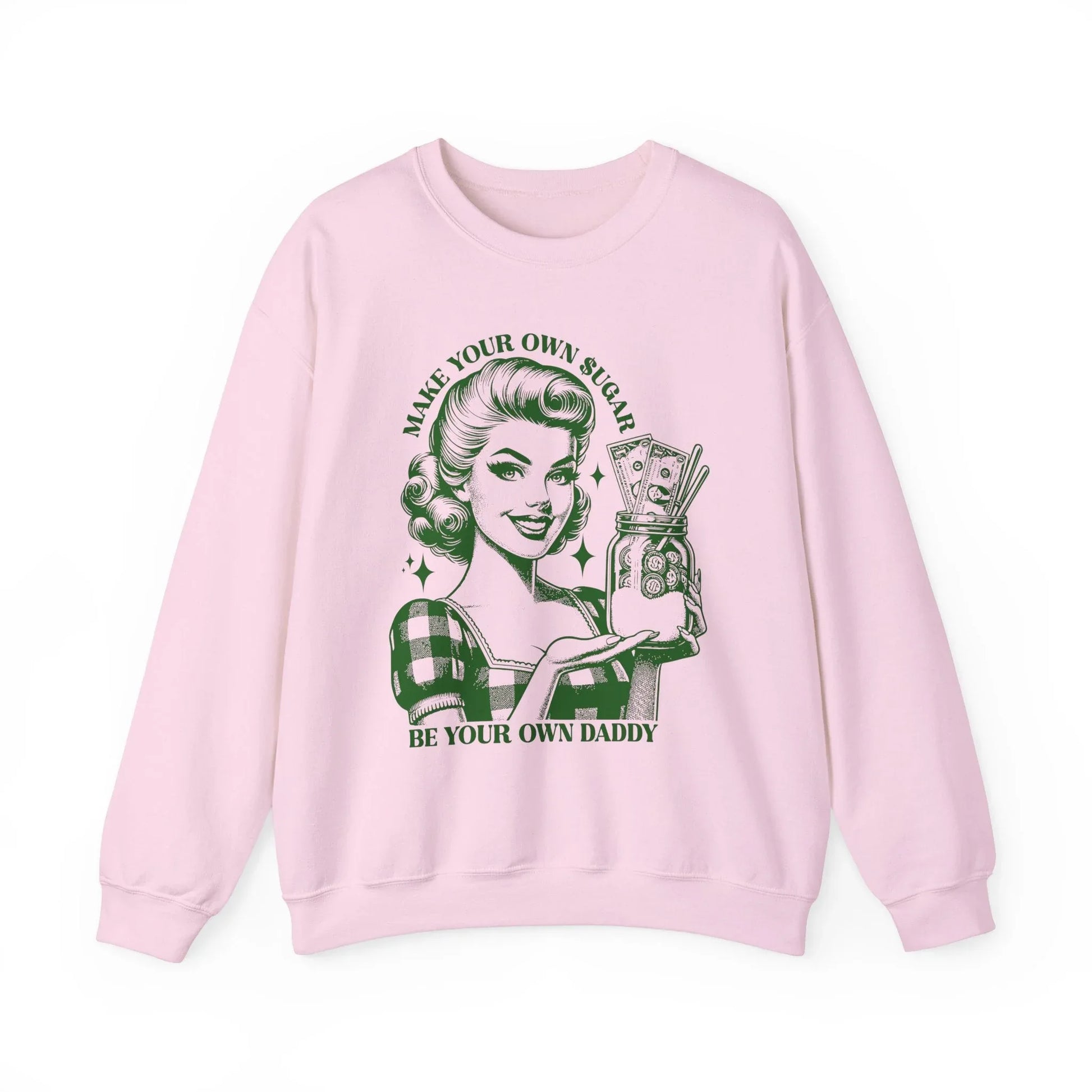 Sugar Mommy Sweatshirt - Light Pink / S