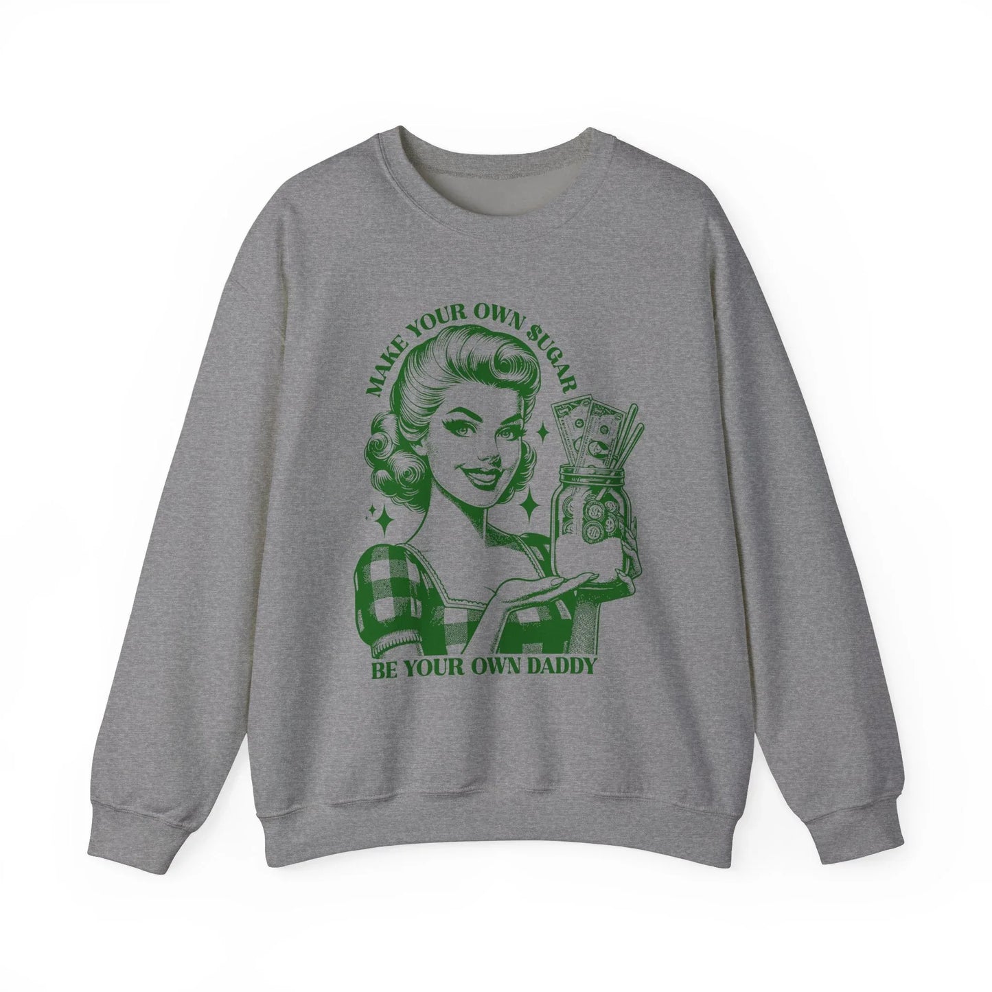 Sugar Mommy Sweatshirt - Graphite Heather / S