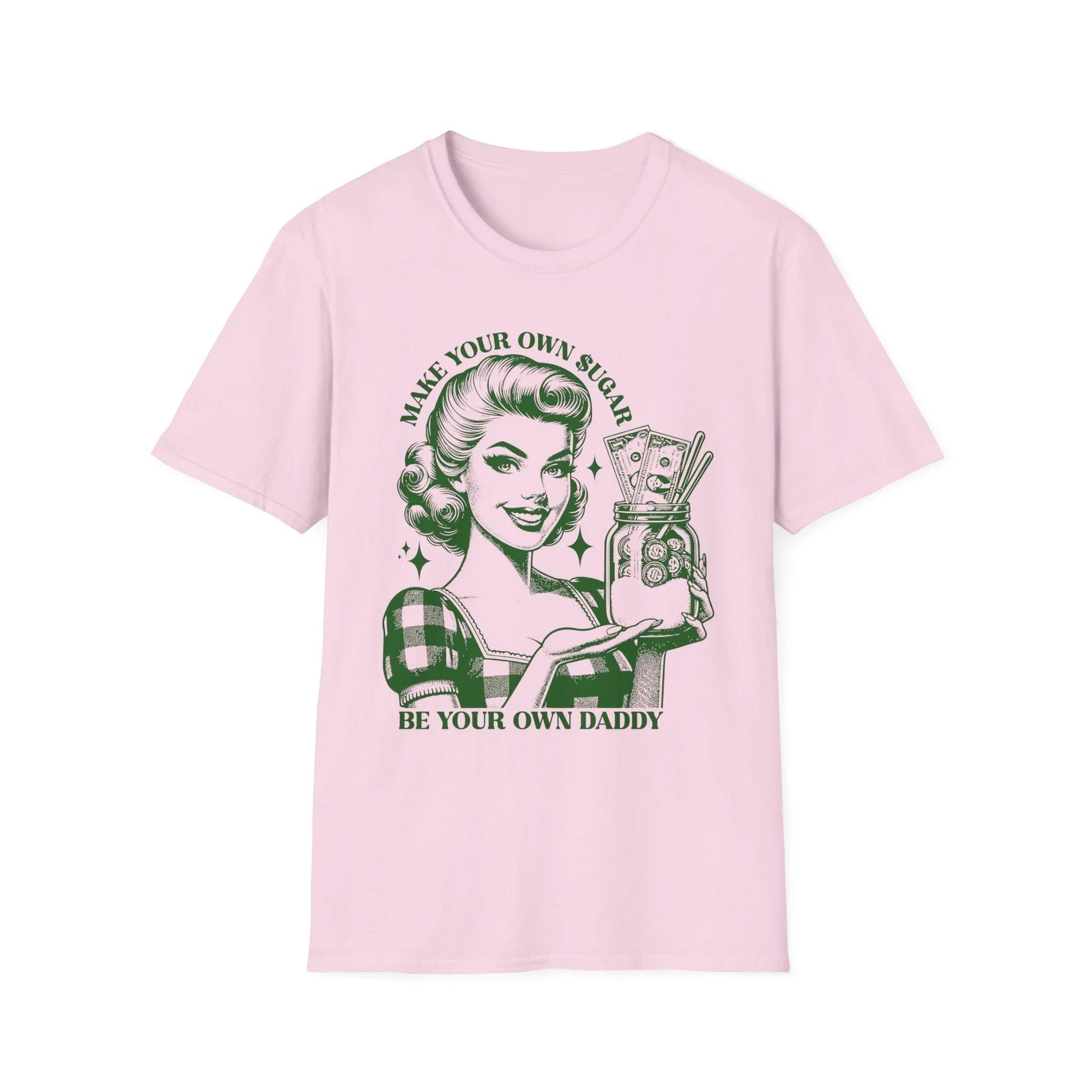 Sugar Mommy T-Shirt - S / Light Pink