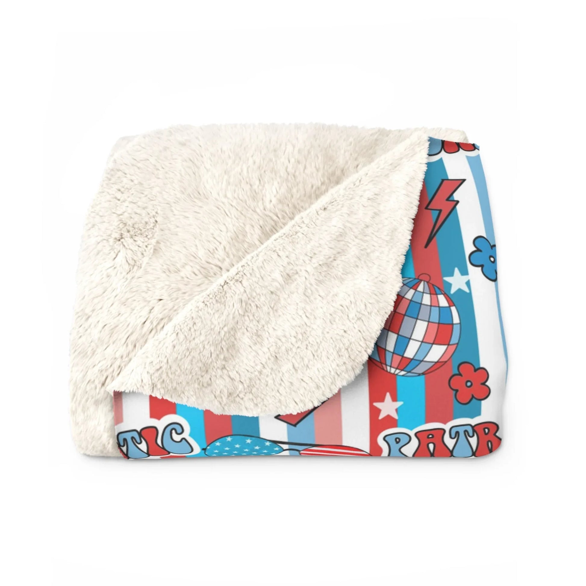Sunny Celebrations Sherpa Fleece Blanket - 50’’ × 60’’ - Home Decor