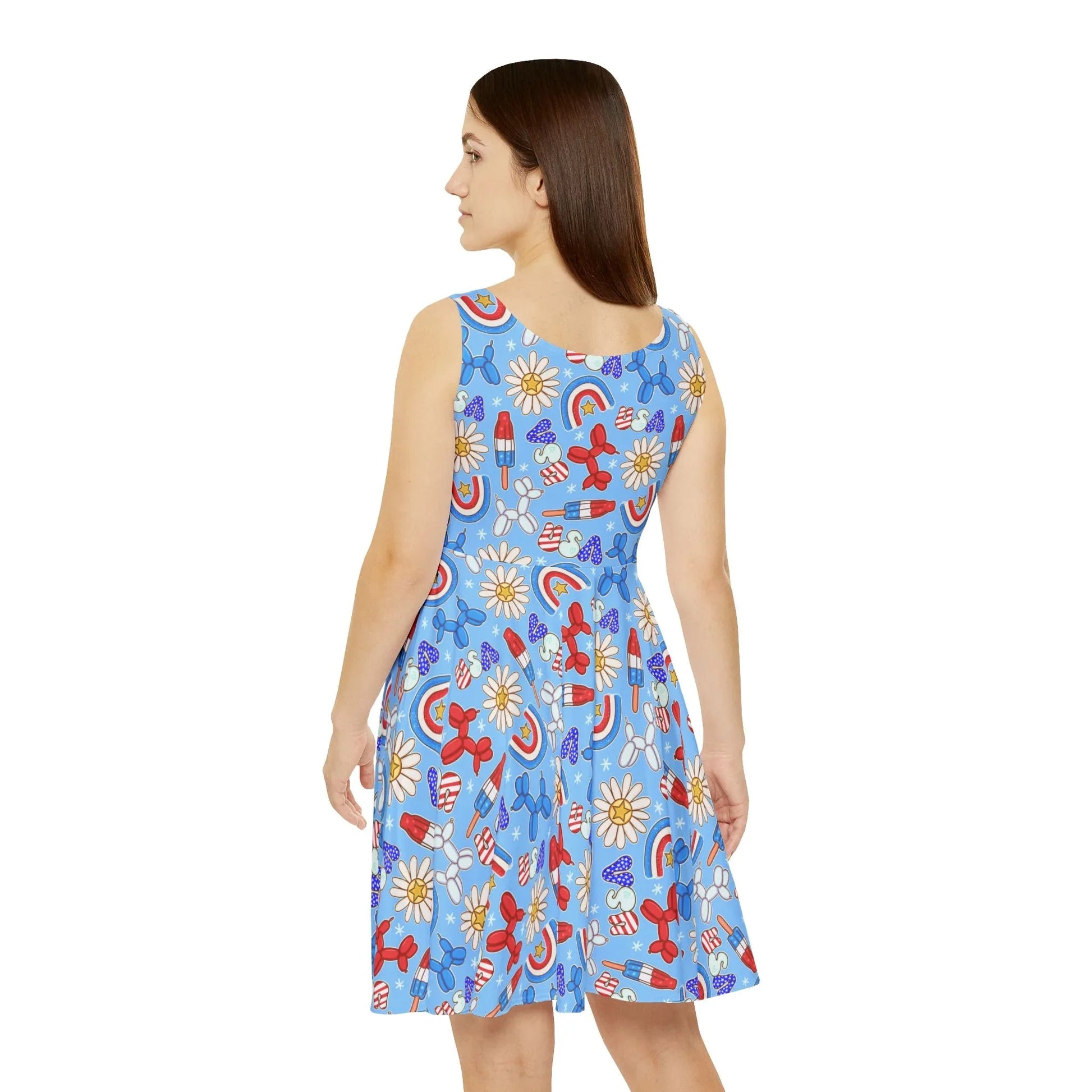 Sunny Celebrations Skater Dress - All Over Prints