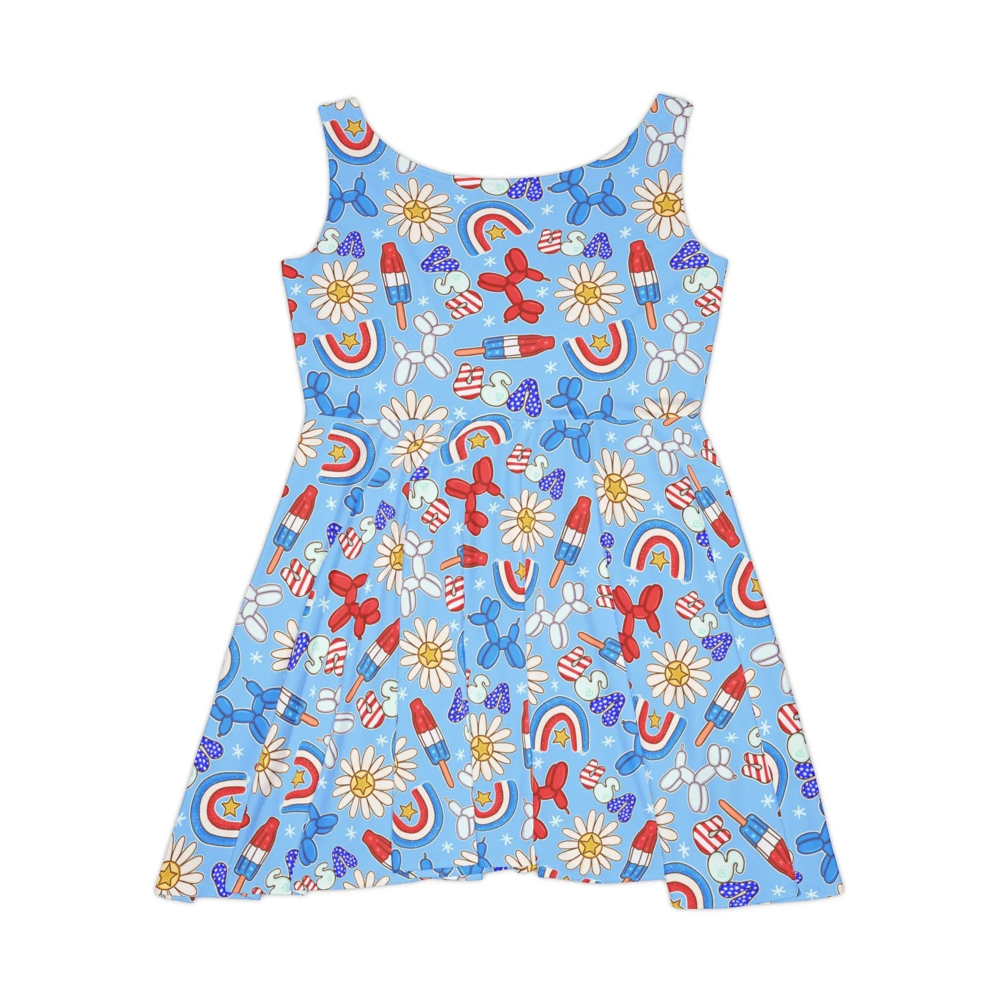 Sunny Celebrations Skater Dress - All Over Prints