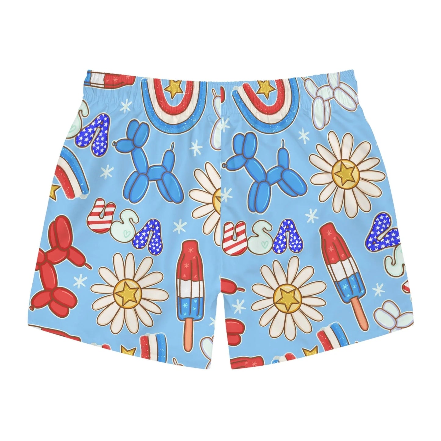 Sunny Celebrations Swim Trunks - All Over Prints