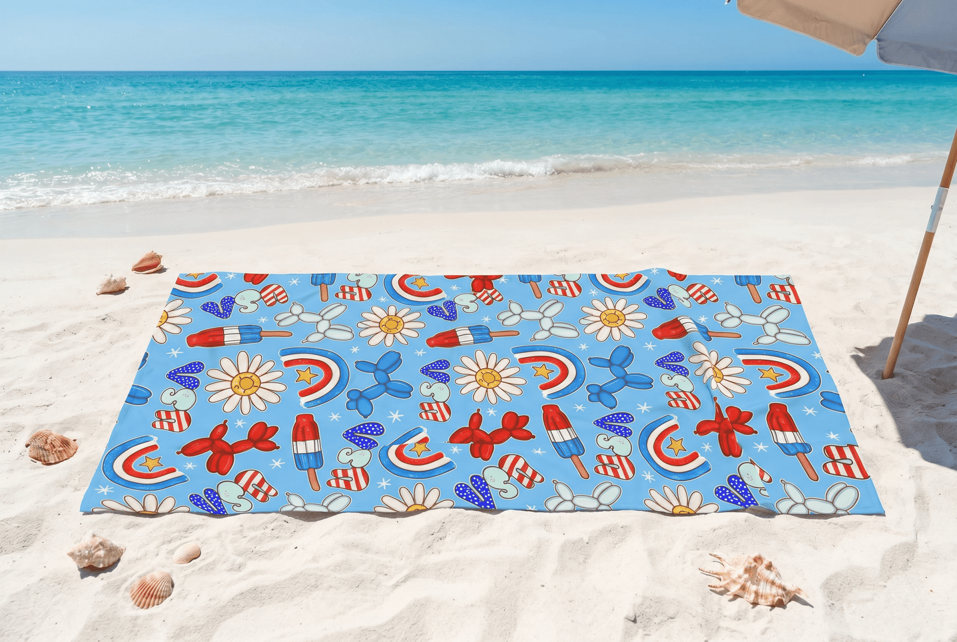 Sunny Celebrations Towel – RELLE Fashion & Lifestyle – Product Image