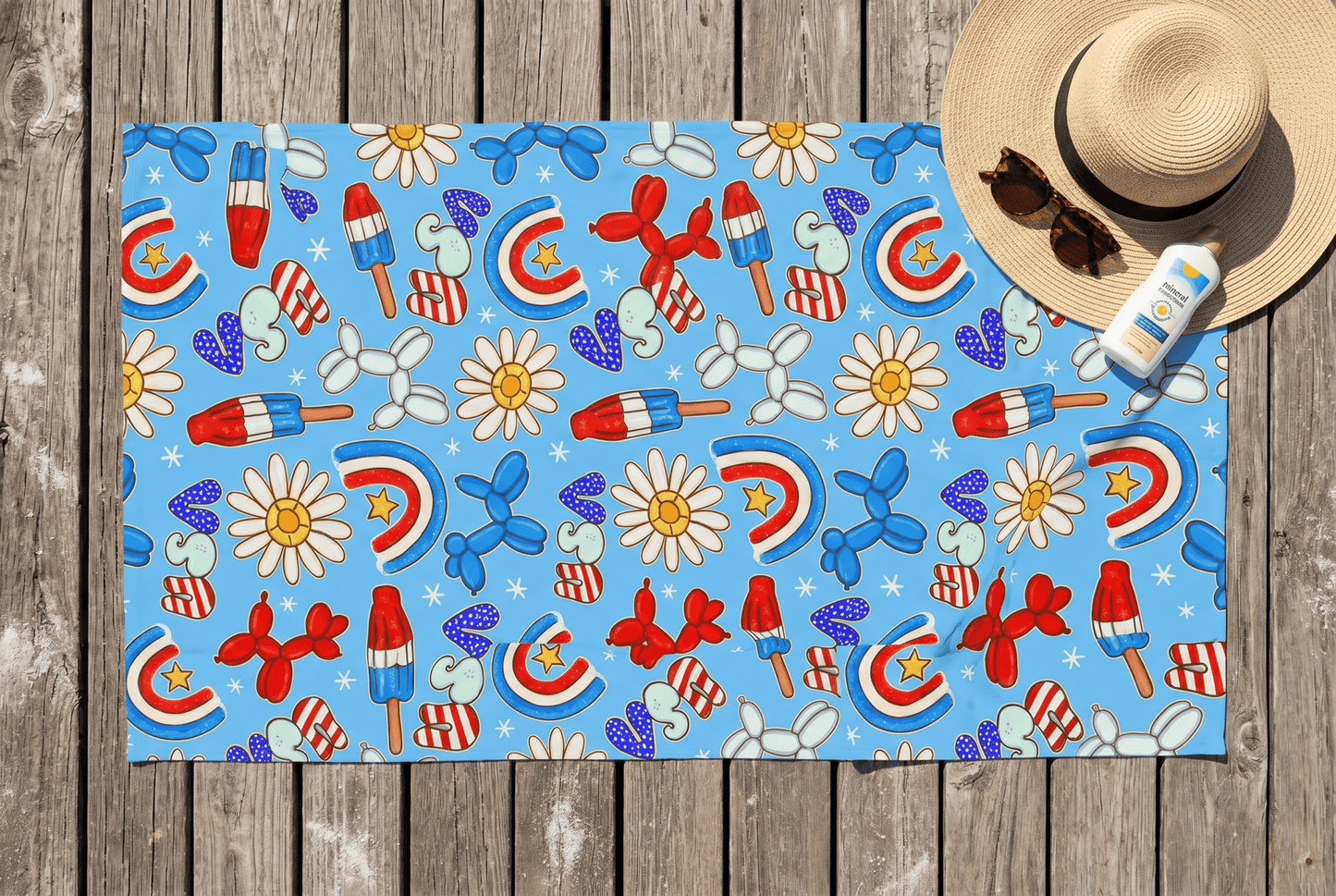 Sunny Celebrations Towel – RELLE Fashion & Lifestyle – Product Image