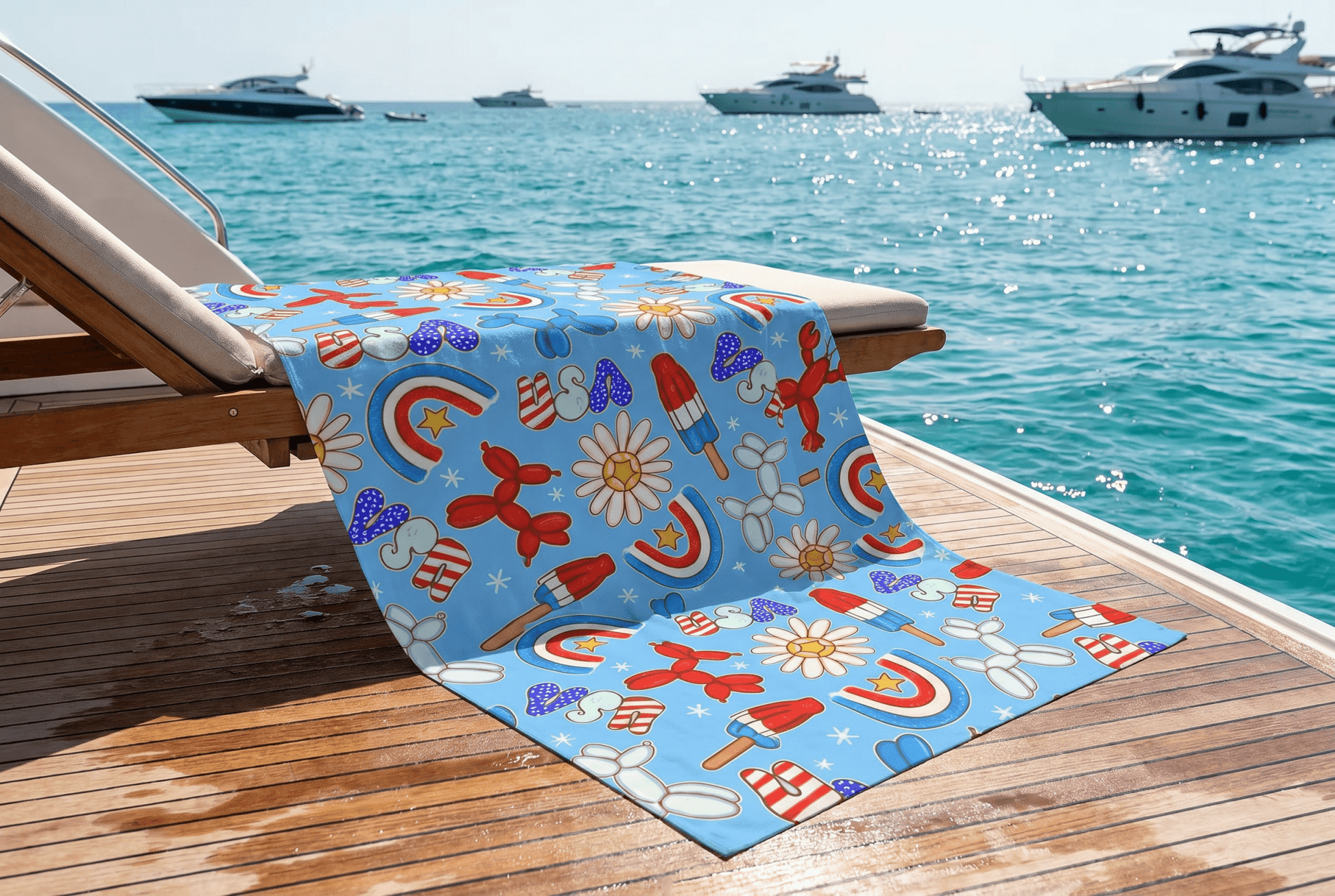 Sunny Celebrations Towel – RELLE Fashion & Lifestyle – Product Image